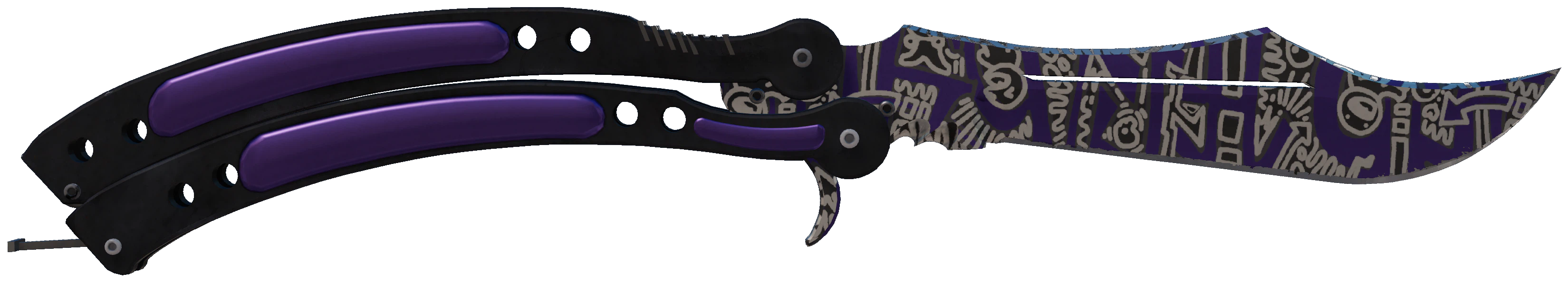 ★ Butterfly Knife | Freehand CS2 skin — open high-resolution image
