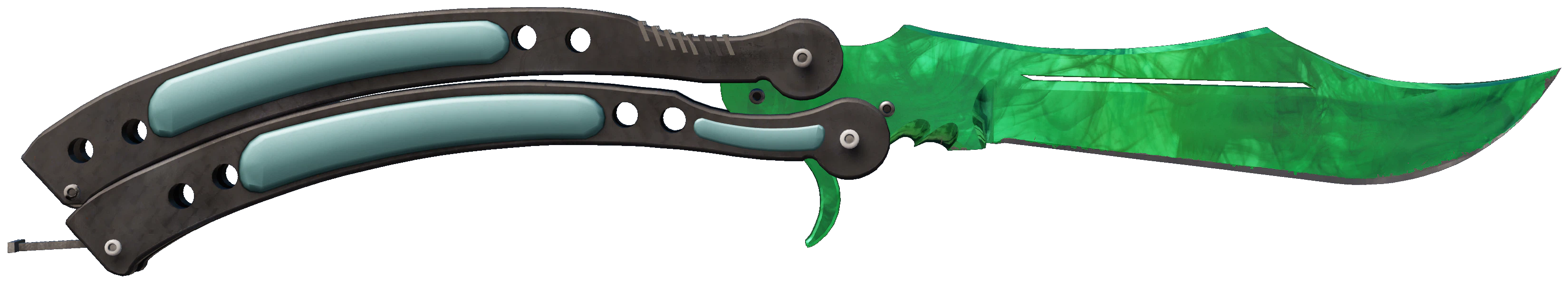 ★ Butterfly Knife | Gamma Doppler Emerald CS2 skin — open high-resolution image