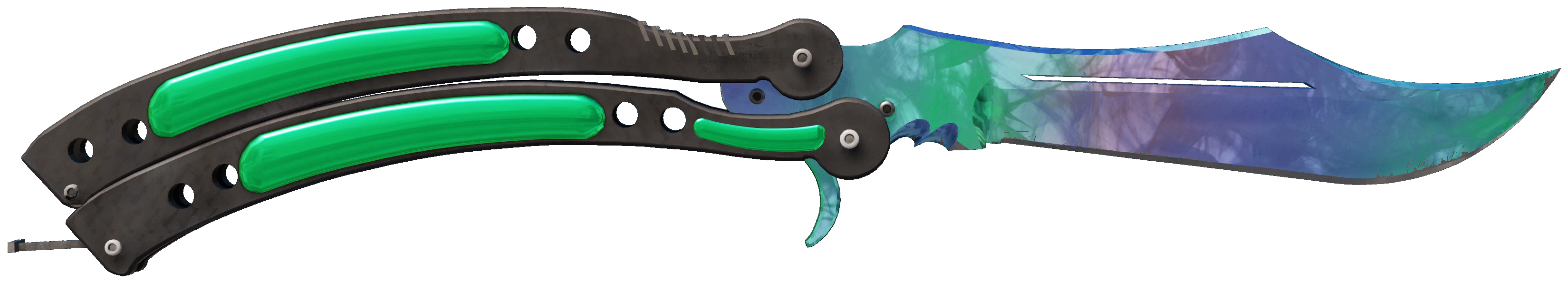 ★ Butterfly Knife | Gamma Doppler Phase 1 representative Minimal Wear wear preview