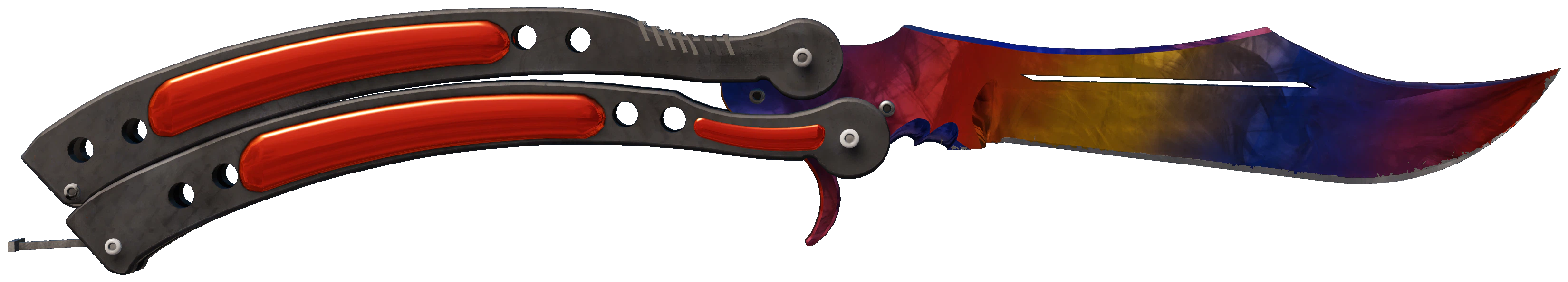 ★ Butterfly Knife | Marble Fade CS2 skin — open high-resolution image