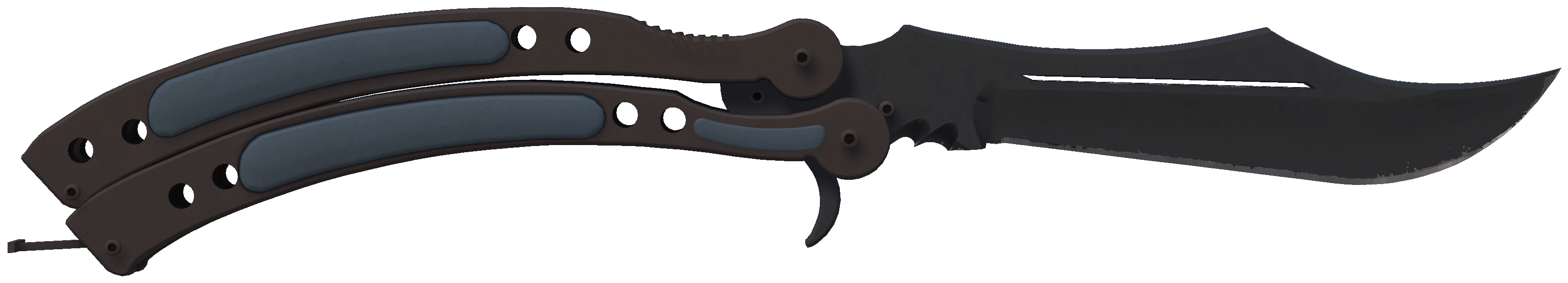 ★ Butterfly Knife | Night CS2 skin — open high-resolution image