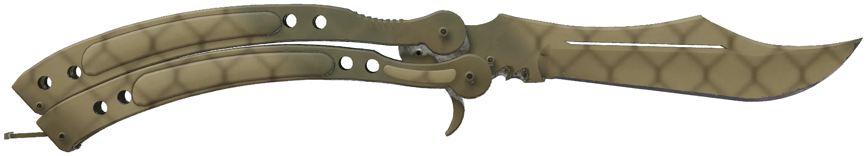 ★ Butterfly Knife | Safari Mesh CS2 skin — open high-resolution image