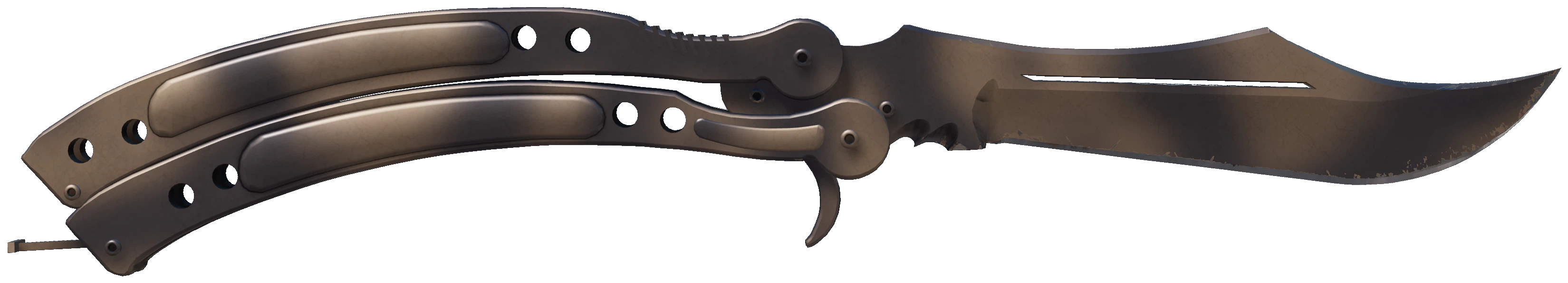 ★ Butterfly Knife | Scorched representative Minimal Wear wear preview