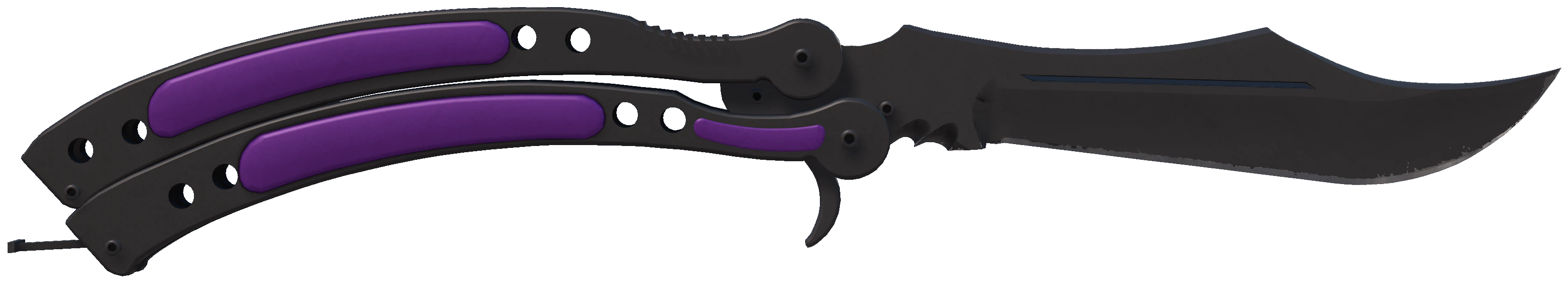 ★ Butterfly Knife | Ultraviolet CS2 skin — open high-resolution image