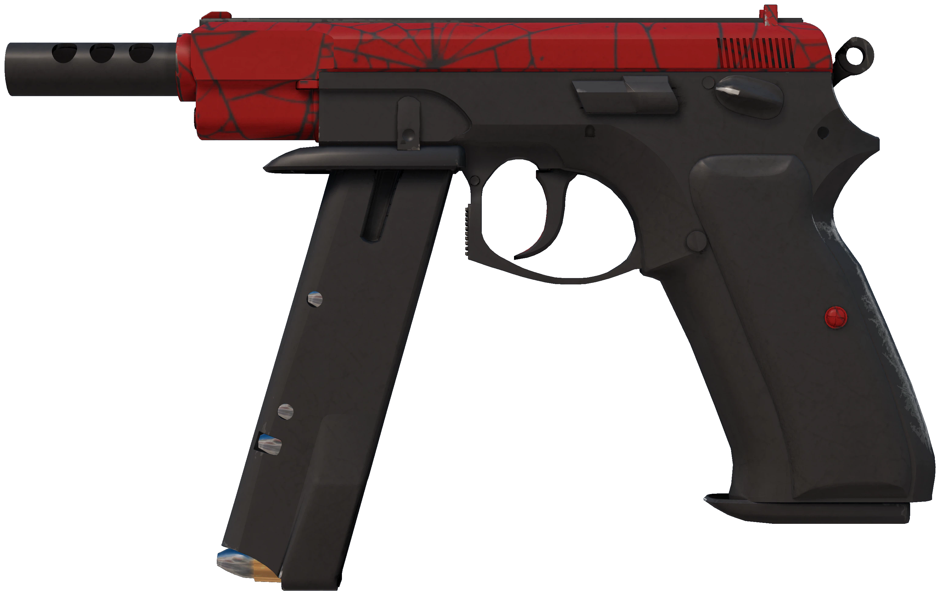 CZ75-Auto | Crimson Web CS2 skin — open high-resolution image