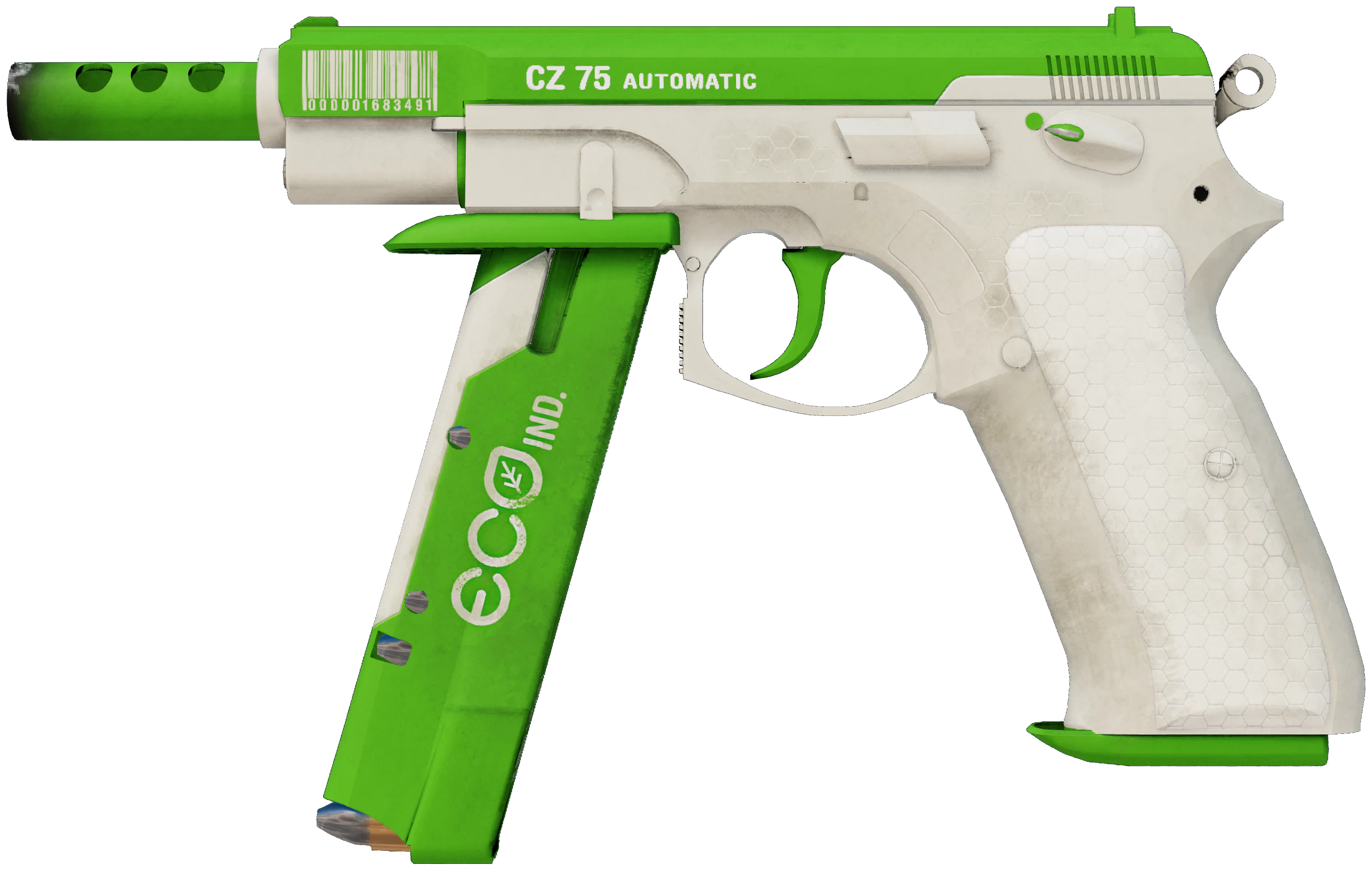 CZ75-Auto | Eco representative Minimal Wear wear preview