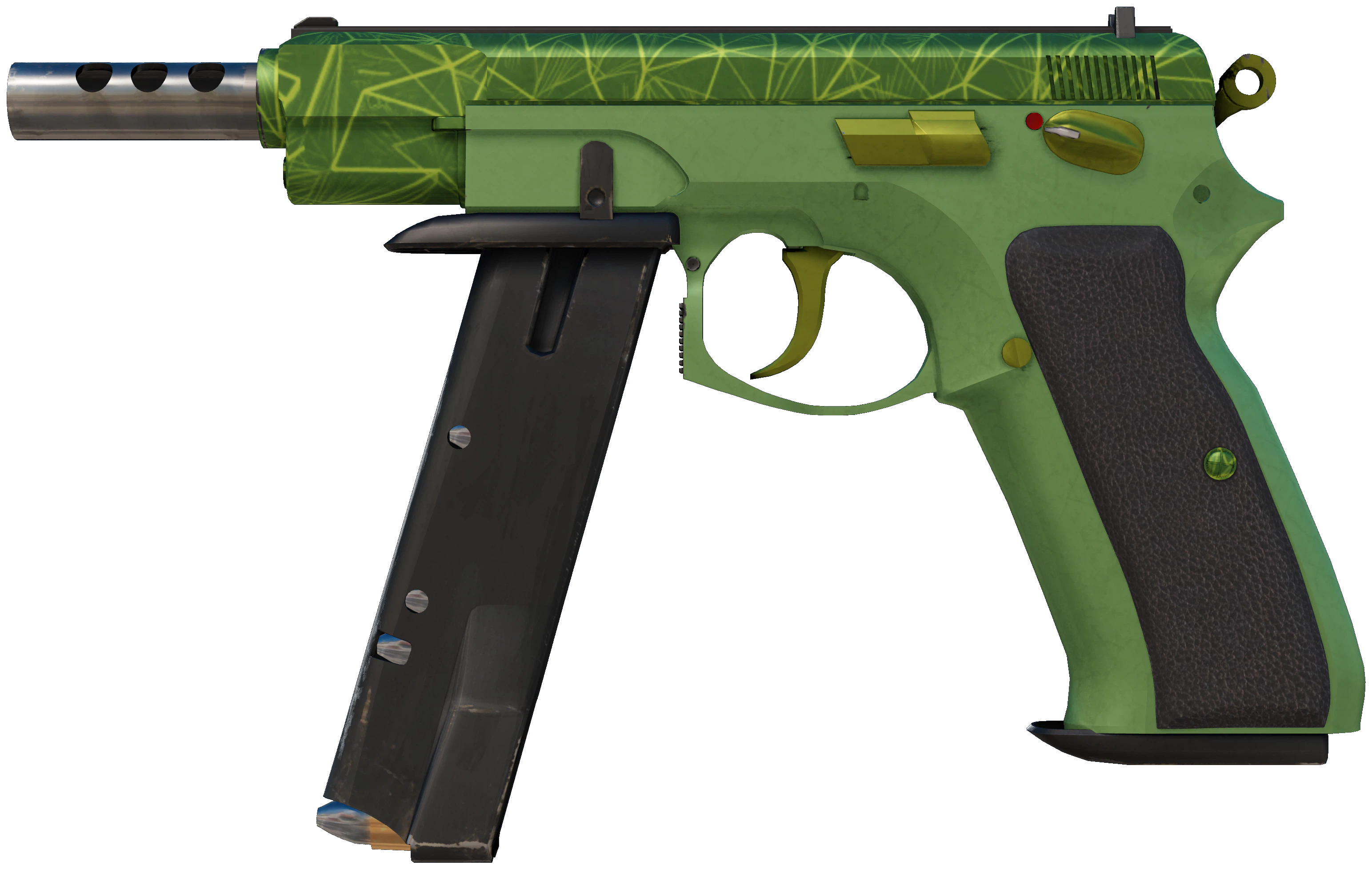 CZ75-Auto | Emerald Quartz CS2 skin — open high-resolution image