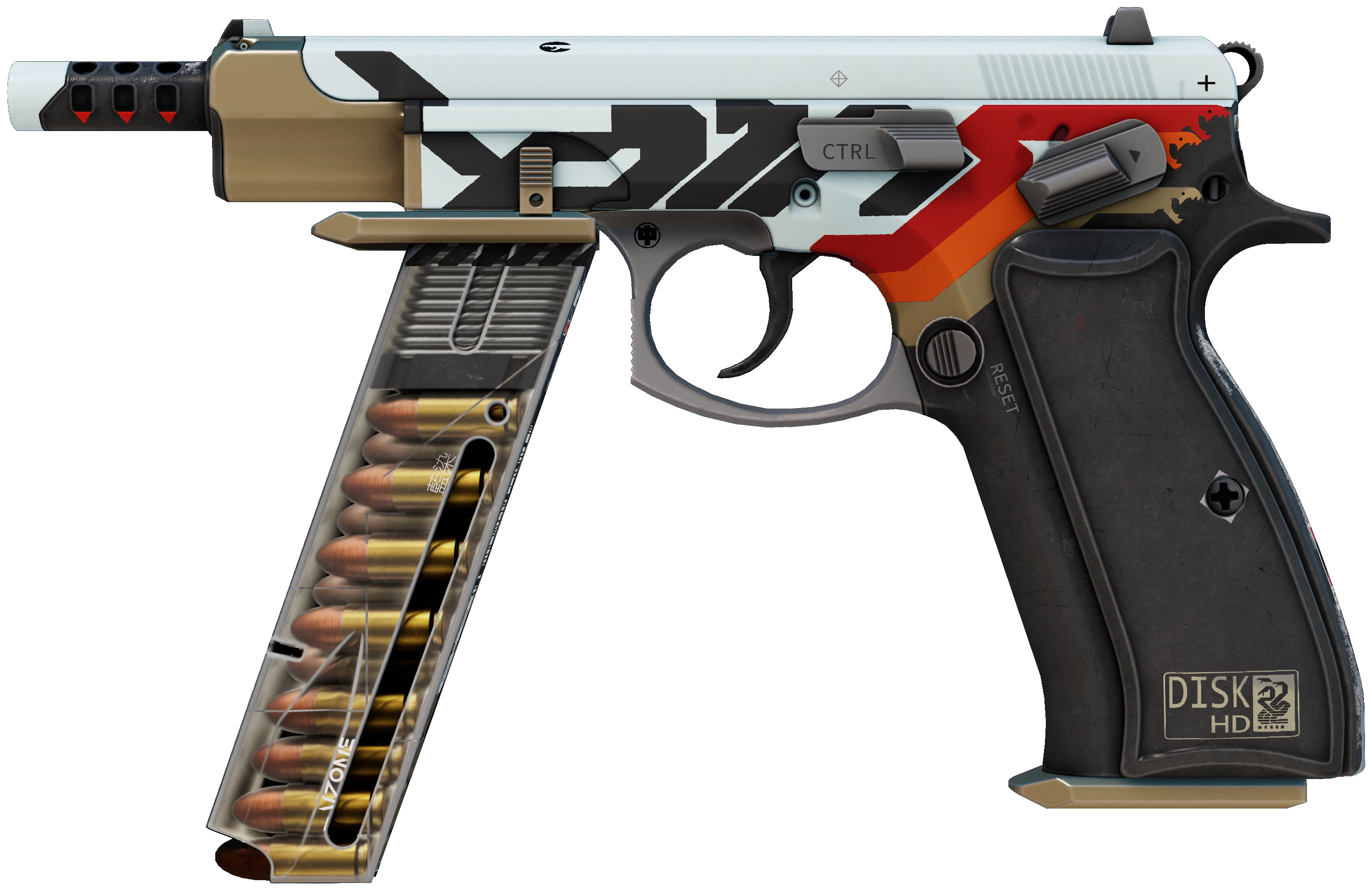 CZ75-Auto | Hydraulics CS2 skin — open high-resolution image