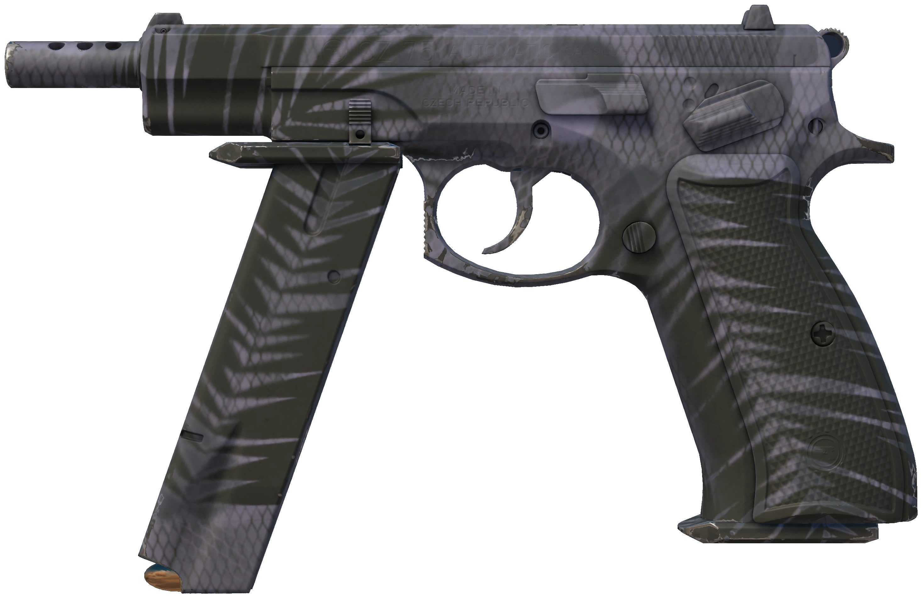 CZ75-Auto | Midnight Palm CS2 skin — open high-resolution image