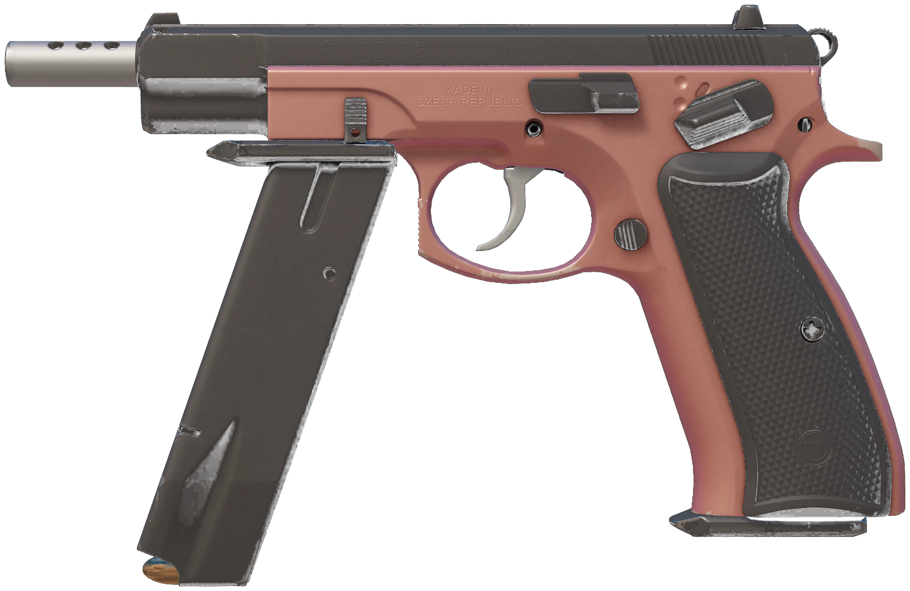 CZ75-Auto | Pink Pearl representative Minimal Wear wear preview