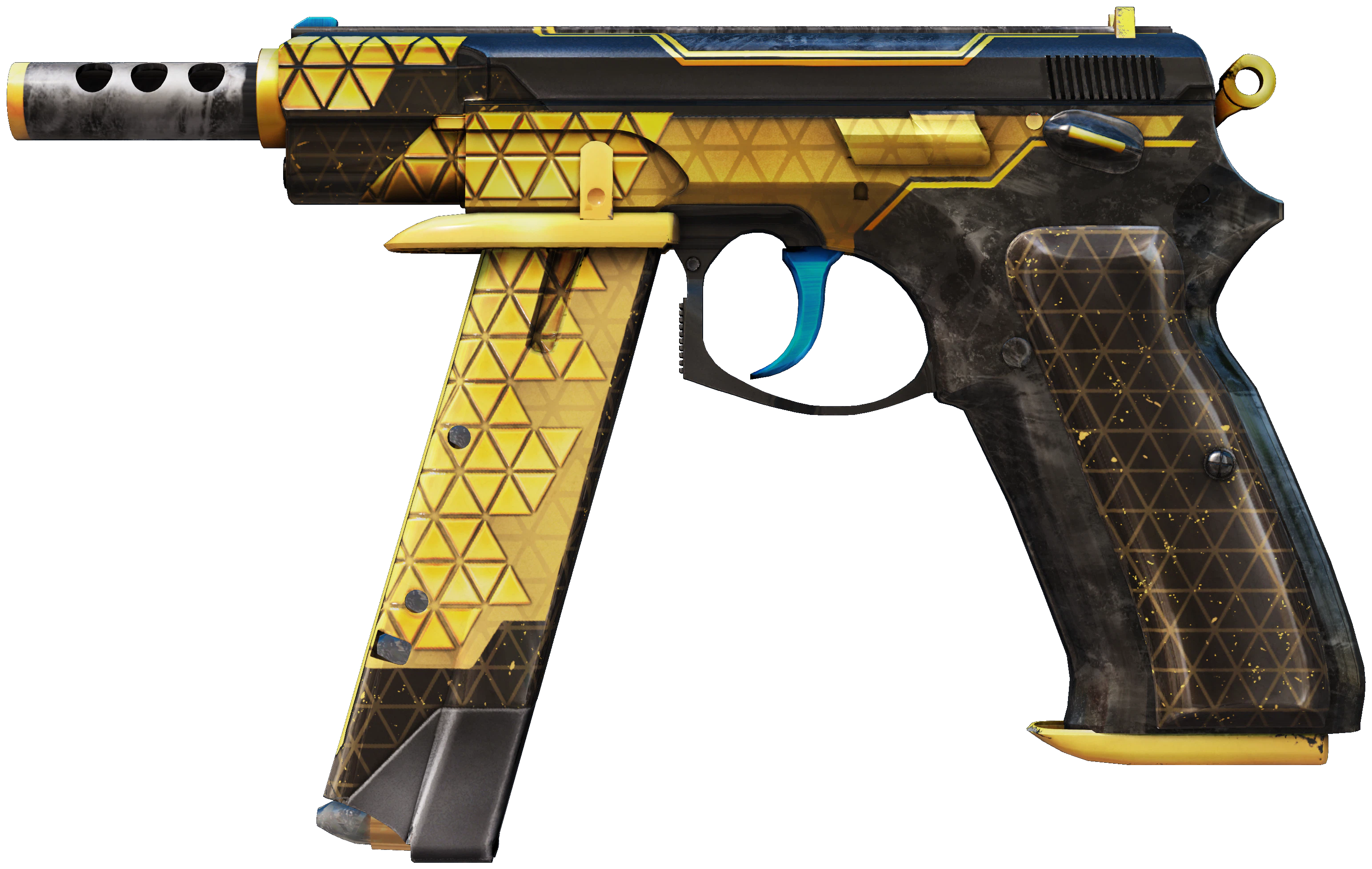 CZ75-Auto | Syndicate representative Minimal Wear wear preview