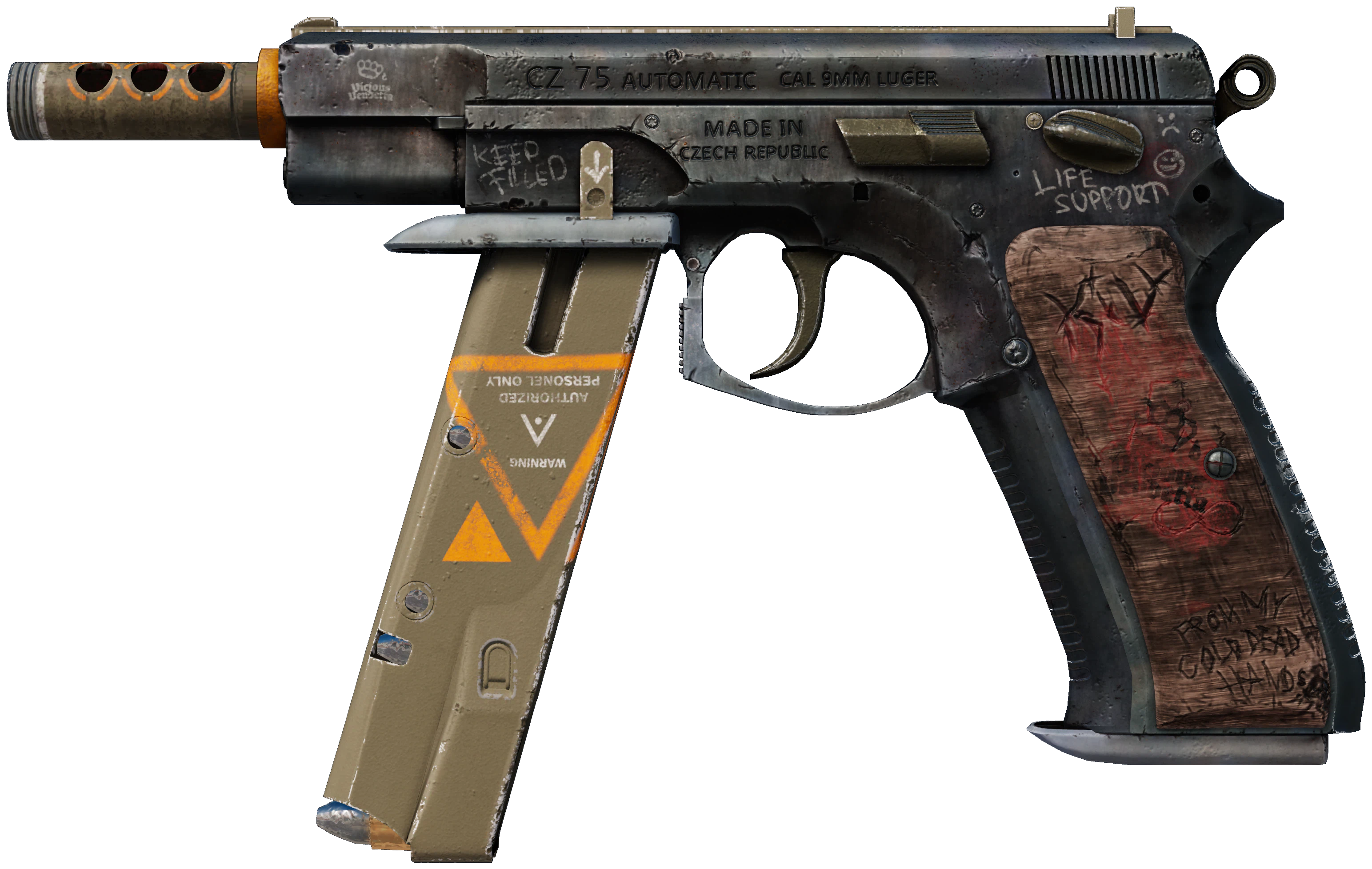 CZ75-Auto | Vendetta CS2 skin — open high-resolution image