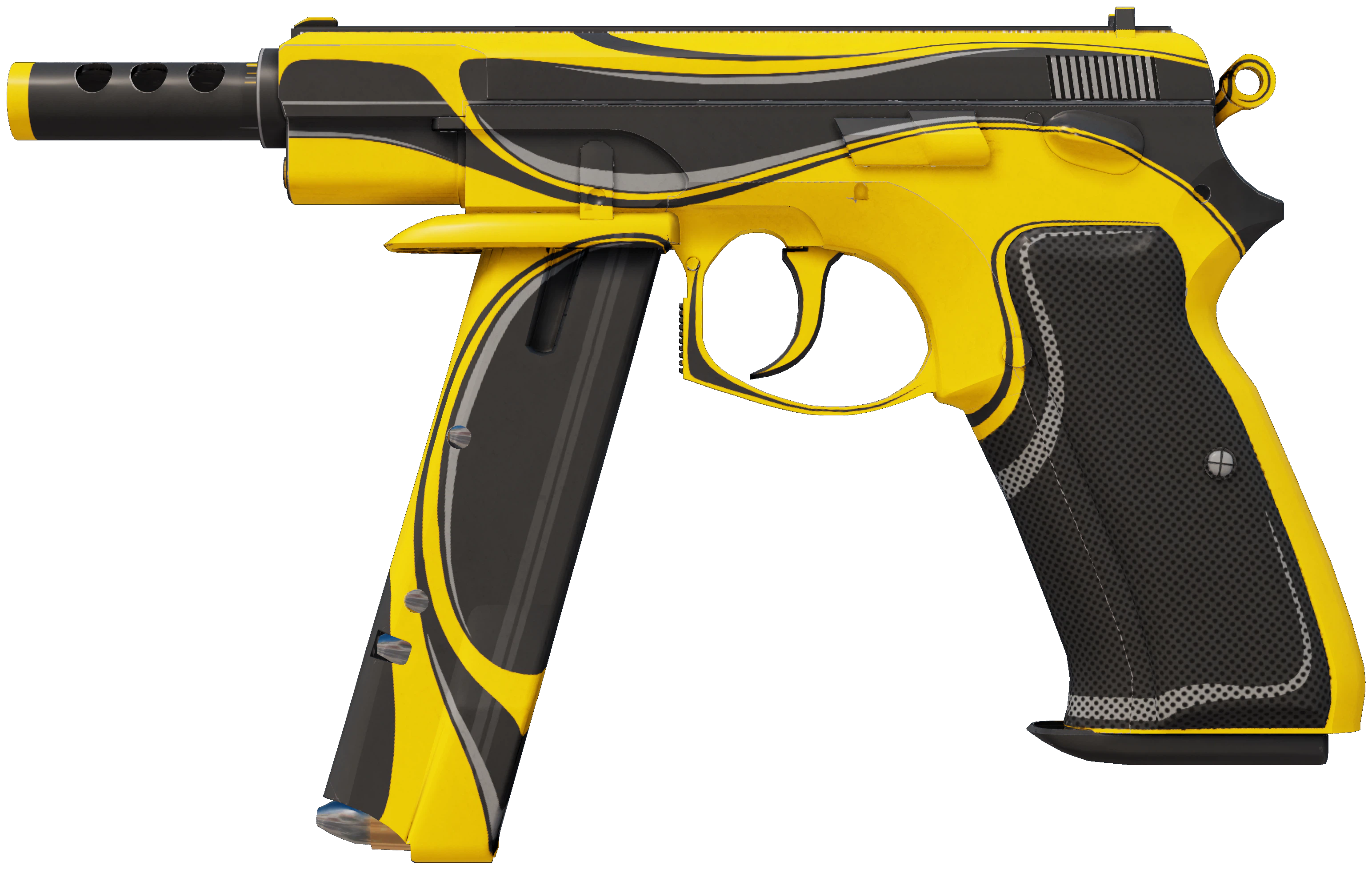 CZ75-Auto | Yellow Jacket CS2 skin — open high-resolution image