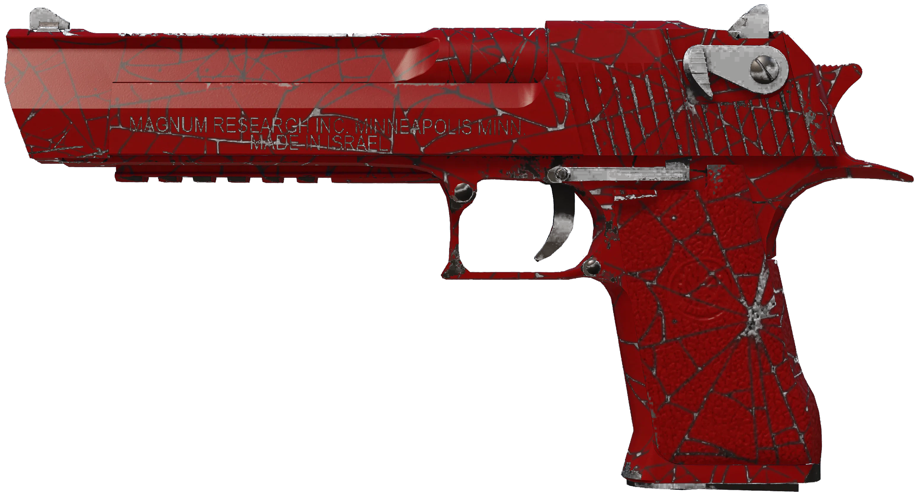 Desert Eagle | Crimson Web representative Minimal Wear wear preview