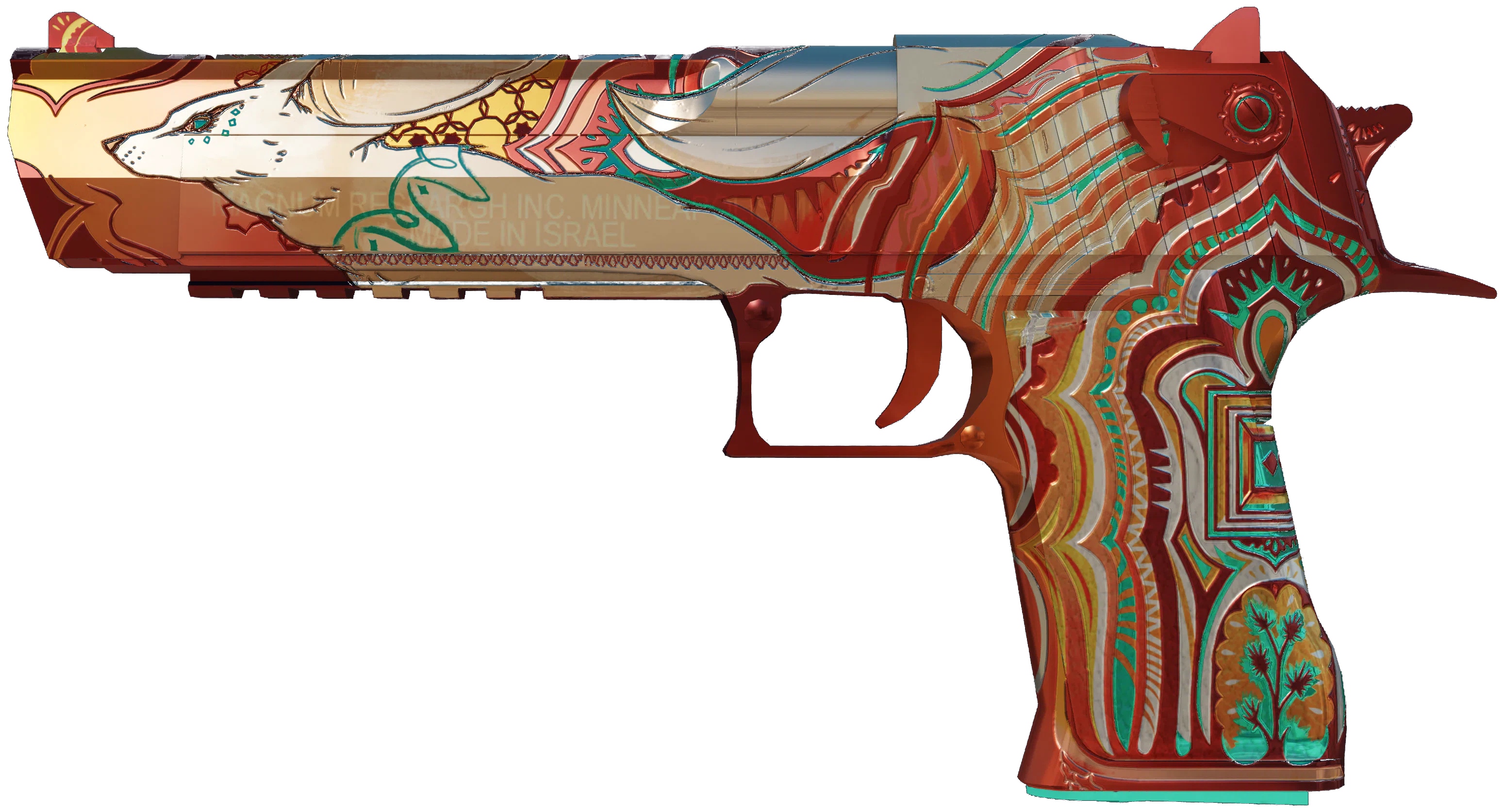 Desert Eagle | Fennec Fox CS2 skin — open high-resolution image