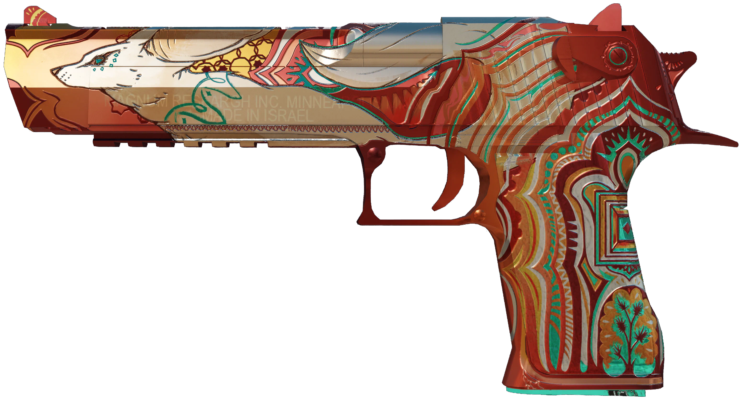 Desert Eagle | Fennec Fox representative Minimal Wear wear preview