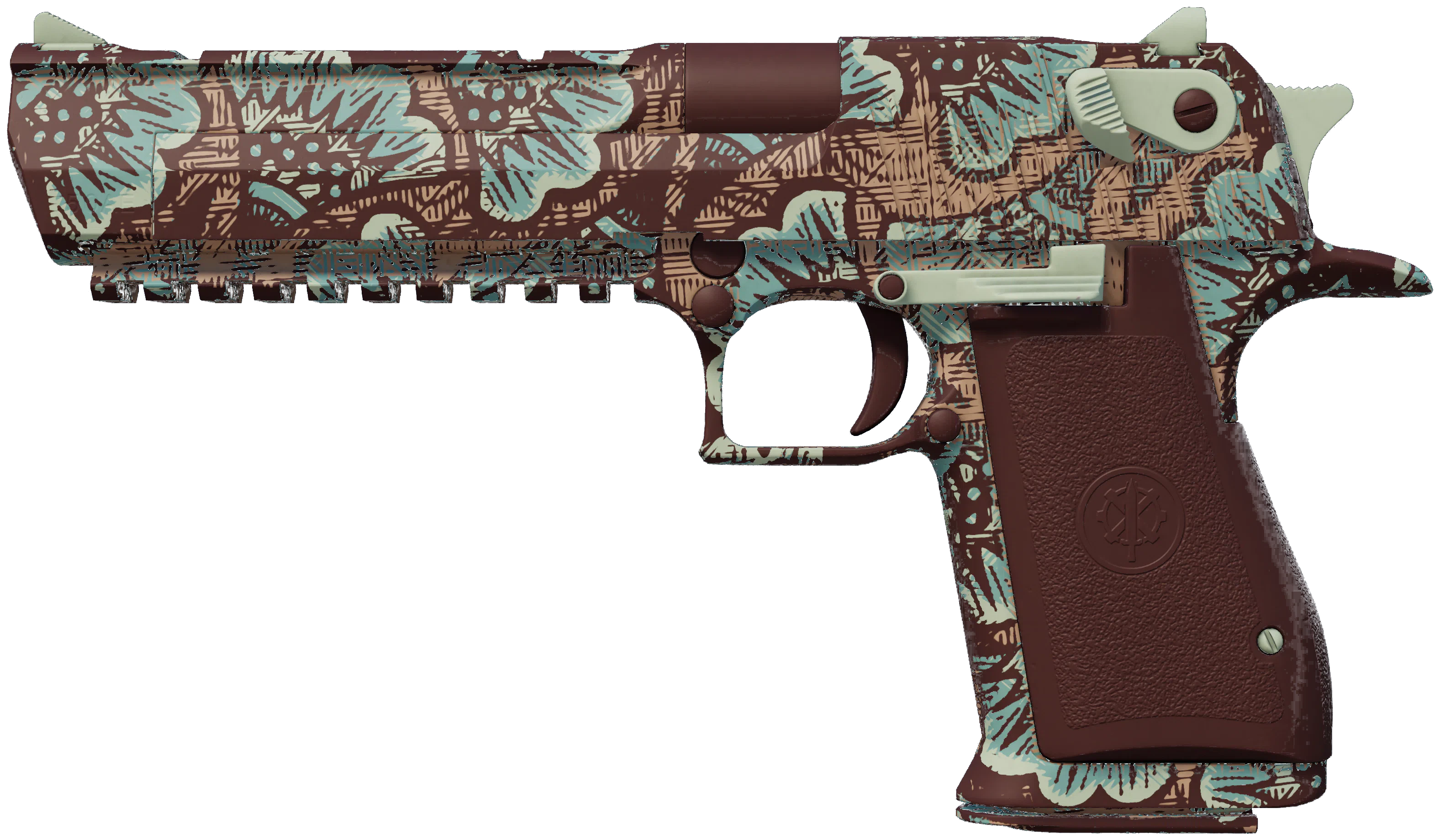 Desert Eagle | Mint Fan CS2 skin — open high-resolution image