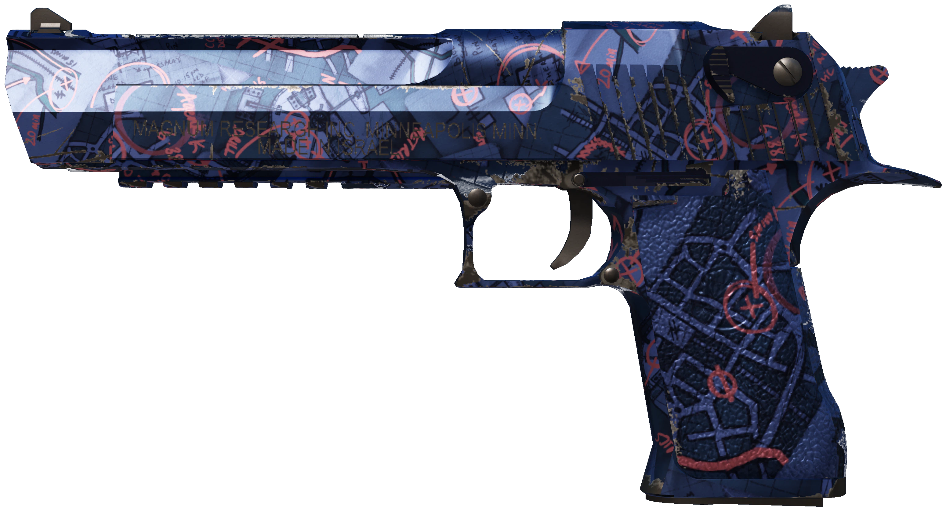 Desert Eagle | Night Heist representative Minimal Wear wear preview