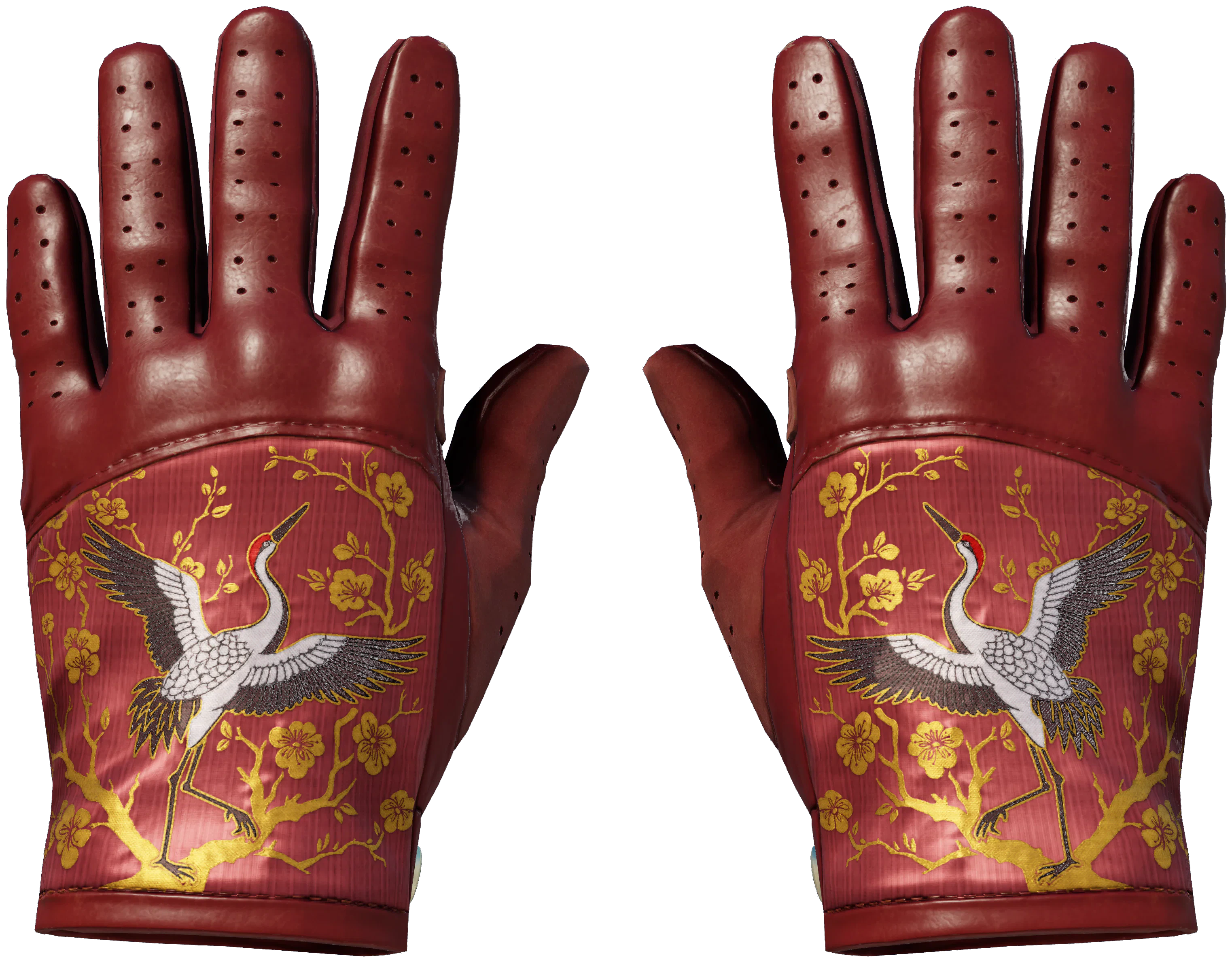 ★ Driver Gloves | Brocade Crane CS2 skin — open high-resolution image