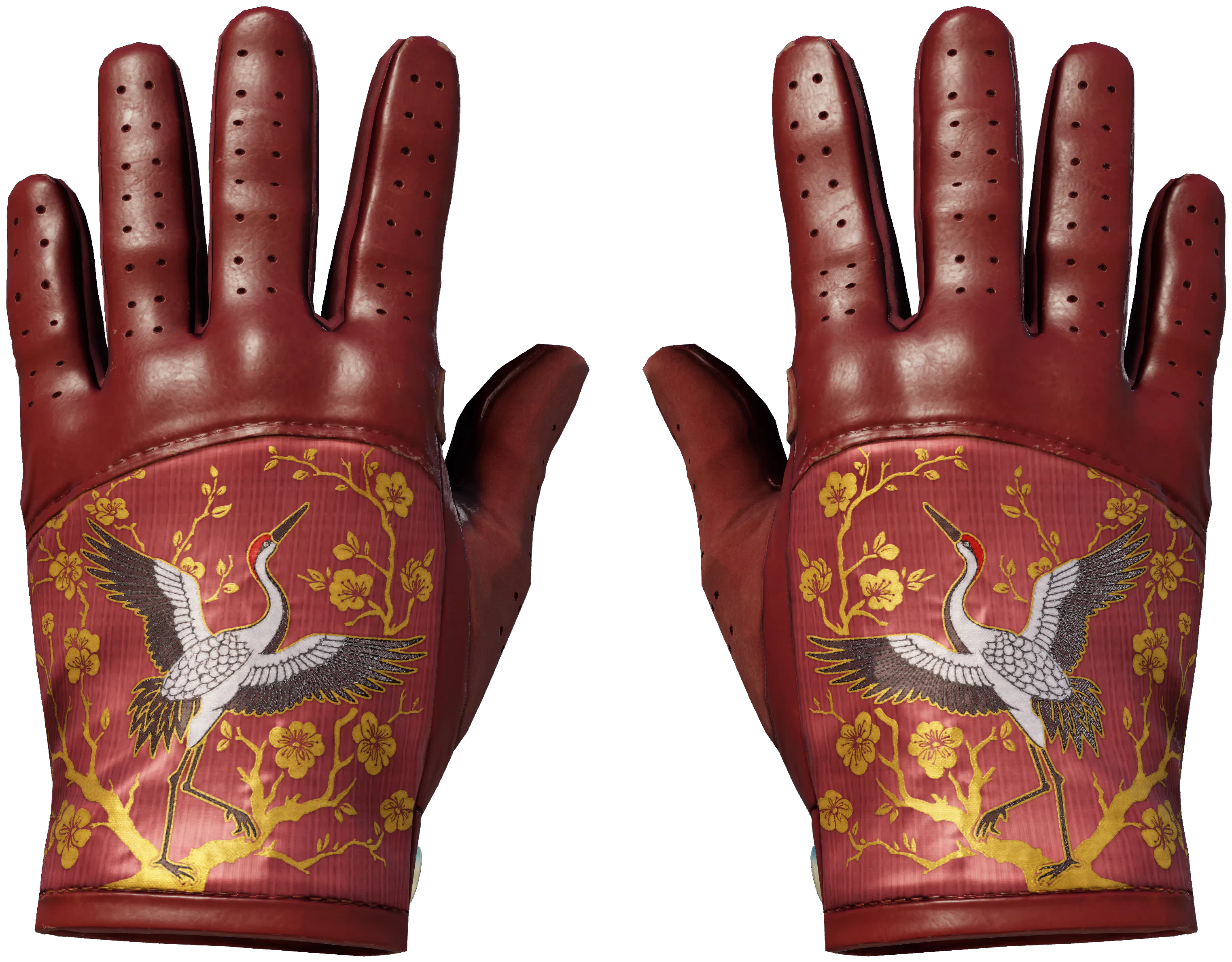 ★ Driver Gloves | Brocade Crane representative Minimal Wear wear preview