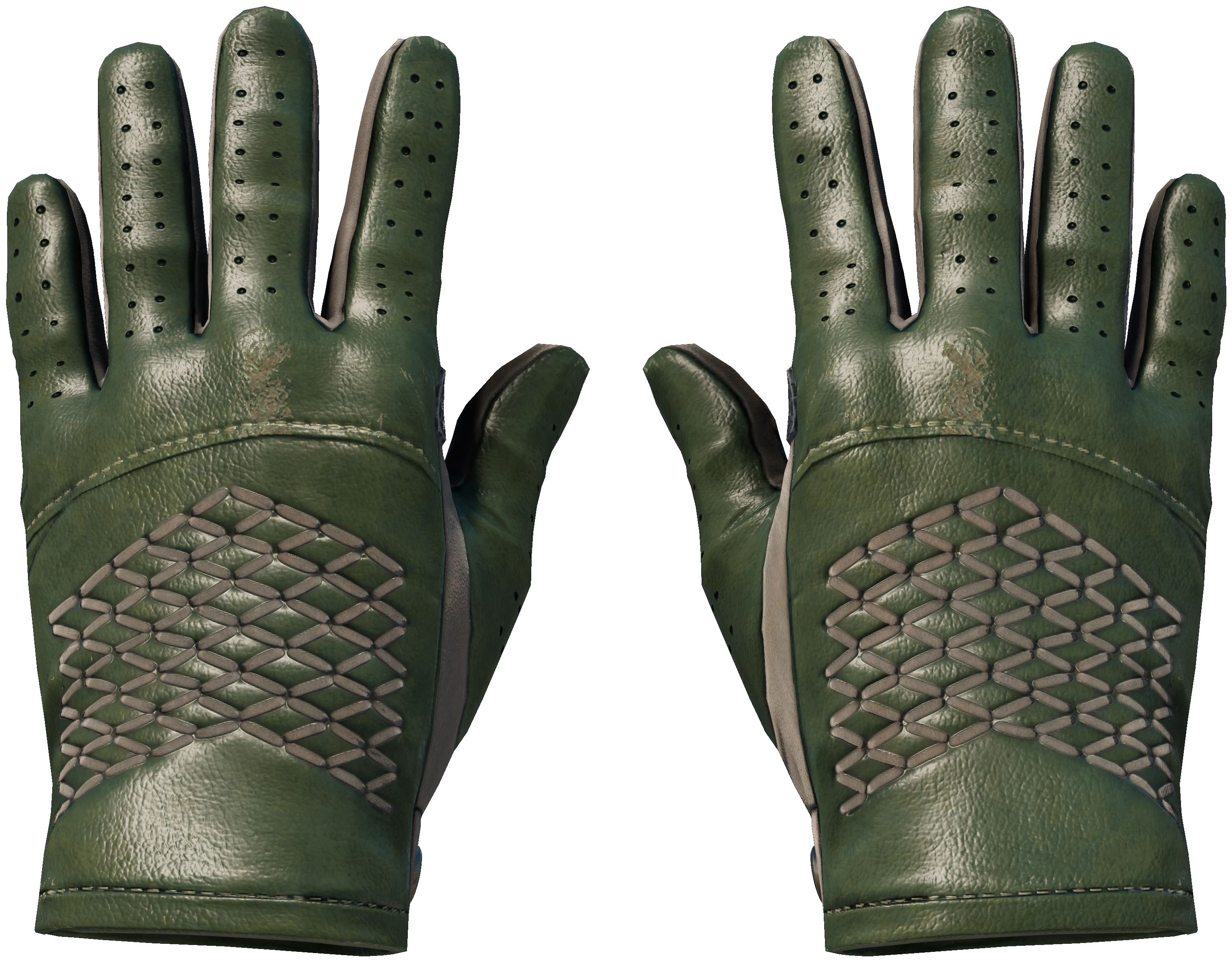 ★ Driver Gloves | Racing Green representative Minimal Wear wear preview
