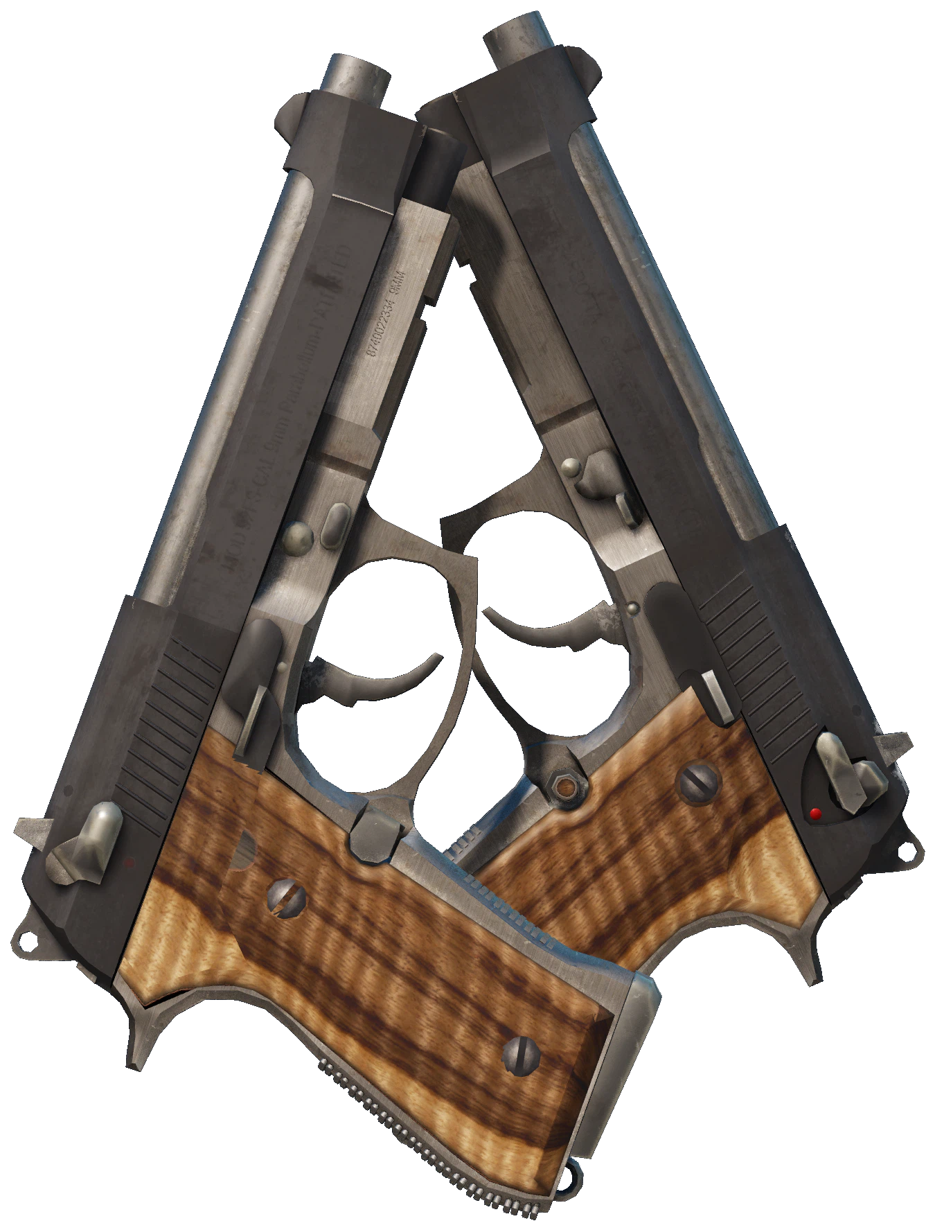 Dual Berettas | Black Limba CS2 skin — open high-resolution image