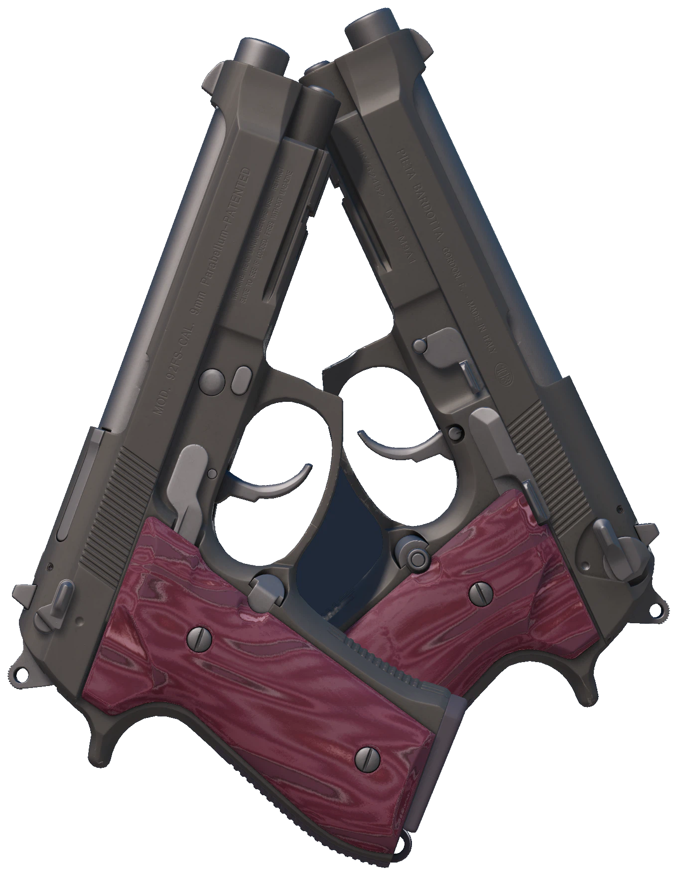 Dual Berettas | BorDeux CS2 skin — open high-resolution image
