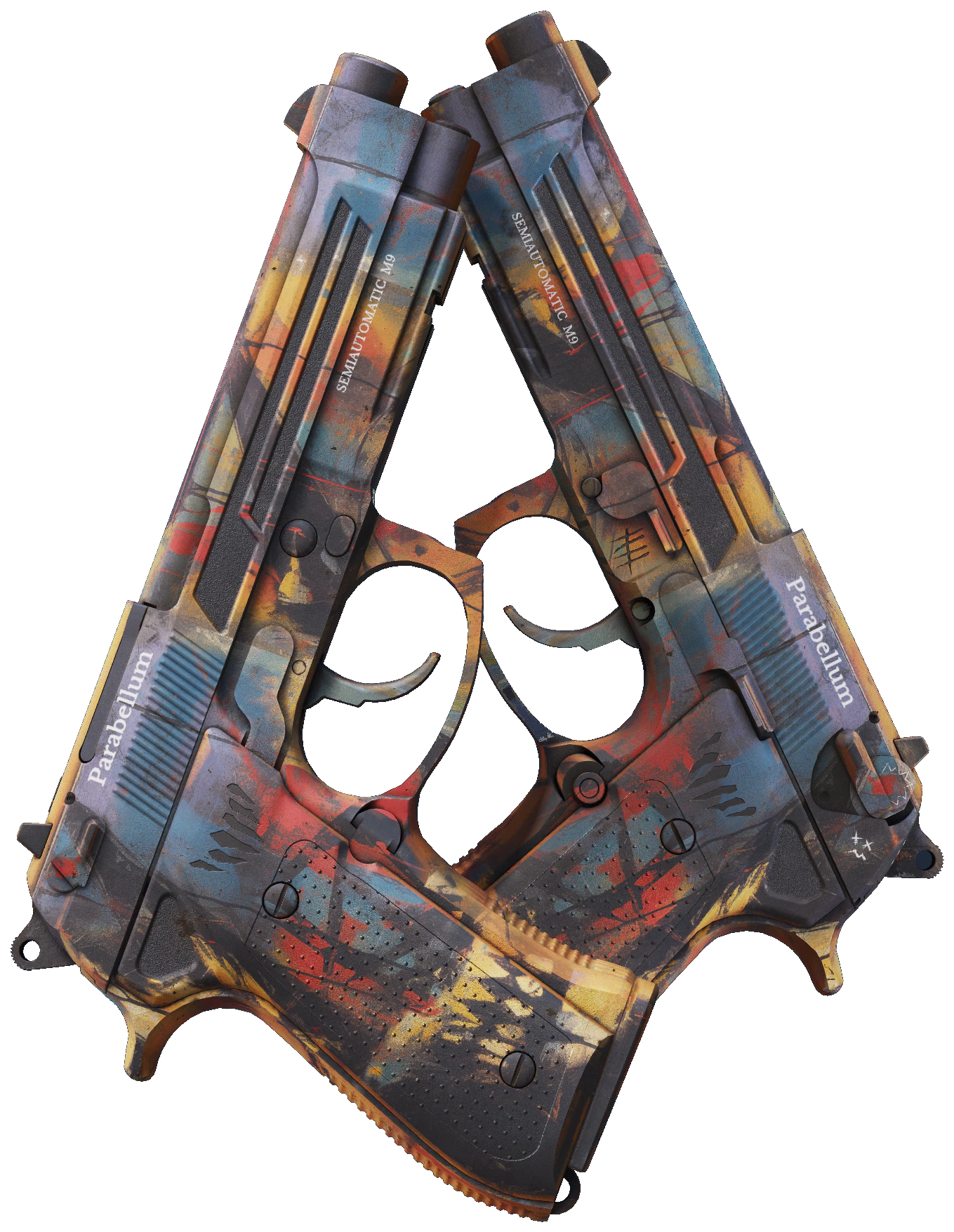 Dual Berettas | Hideout CS2 skin — open high-resolution image