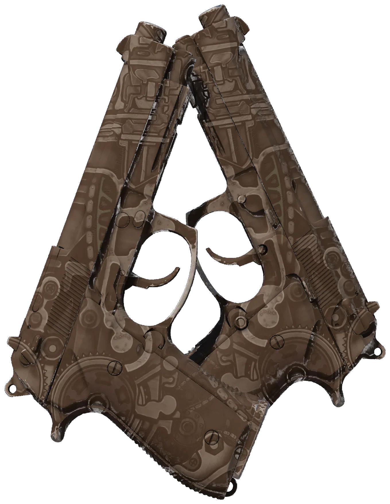 Dual Berettas | Oil Change CS2 skin — open high-resolution image