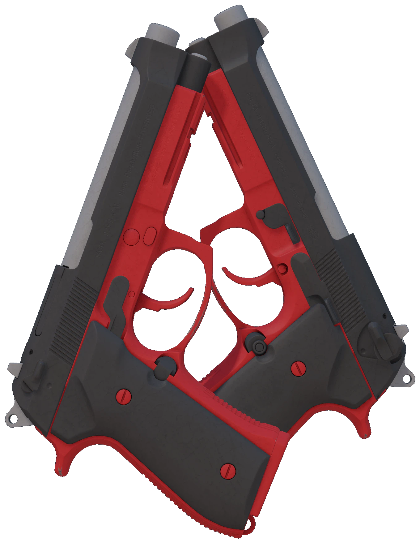 Dual Berettas | Panther CS2 skin — open high-resolution image