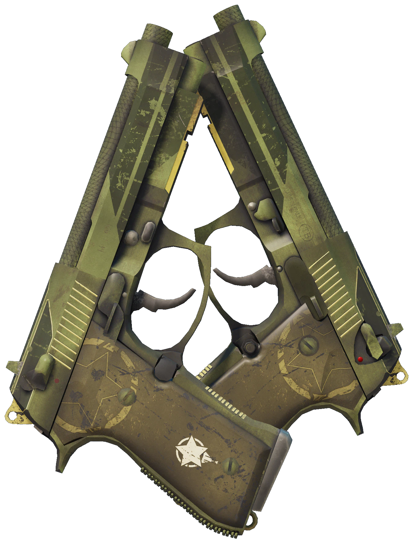 Dual Berettas | Retribution CS2 skin — open high-resolution image