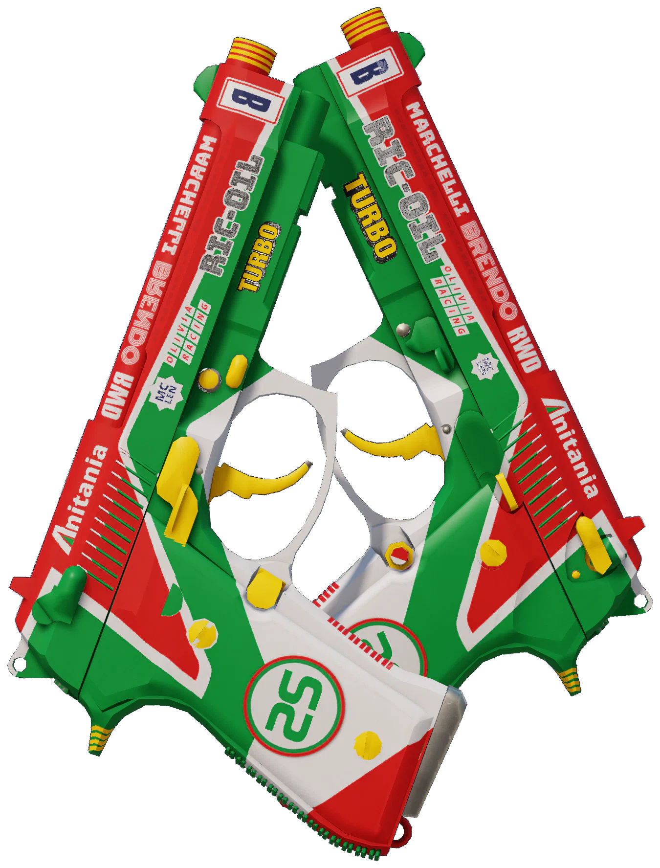 Dual Berettas | Twin Turbo CS2 skin — open high-resolution image