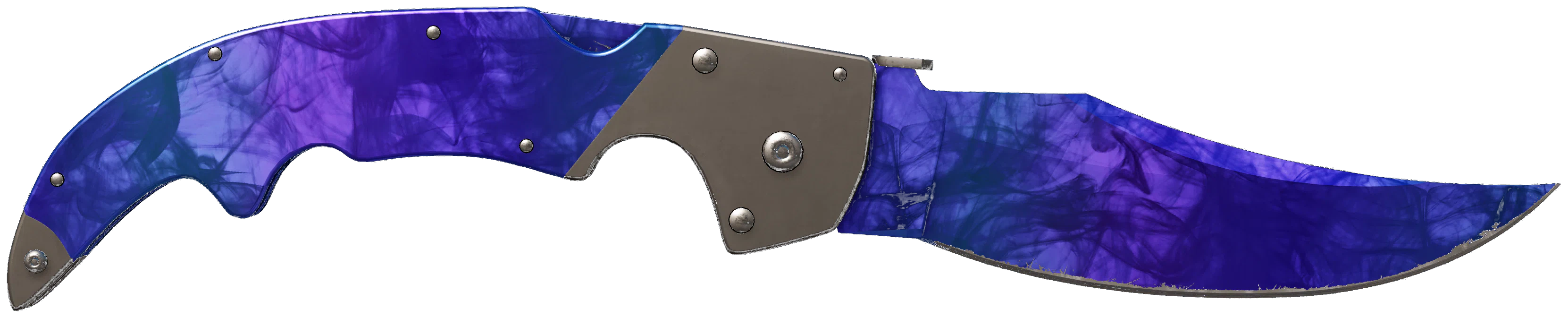 ★ Falchion Knife | Doppler Sapphire representative Minimal Wear wear preview