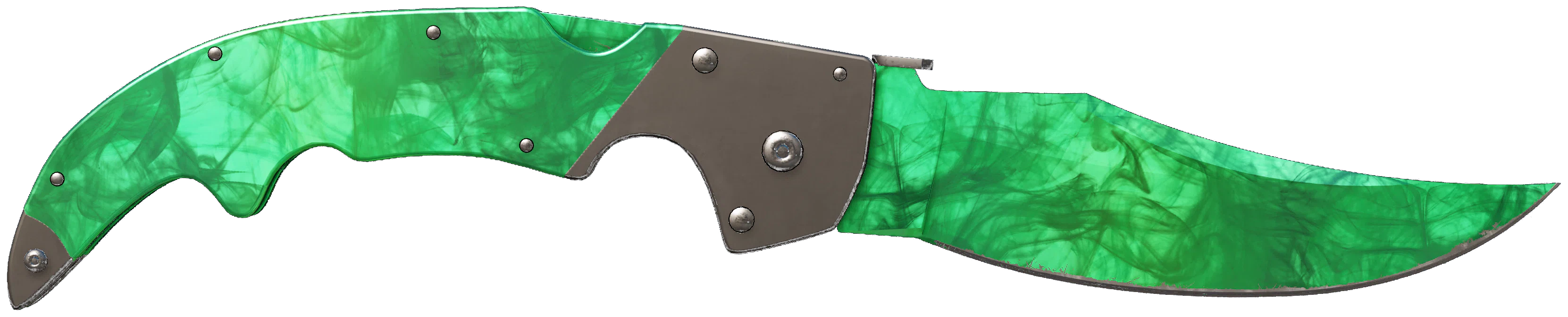 ★ Falchion Knife | Gamma Doppler Emerald representative Minimal Wear wear preview