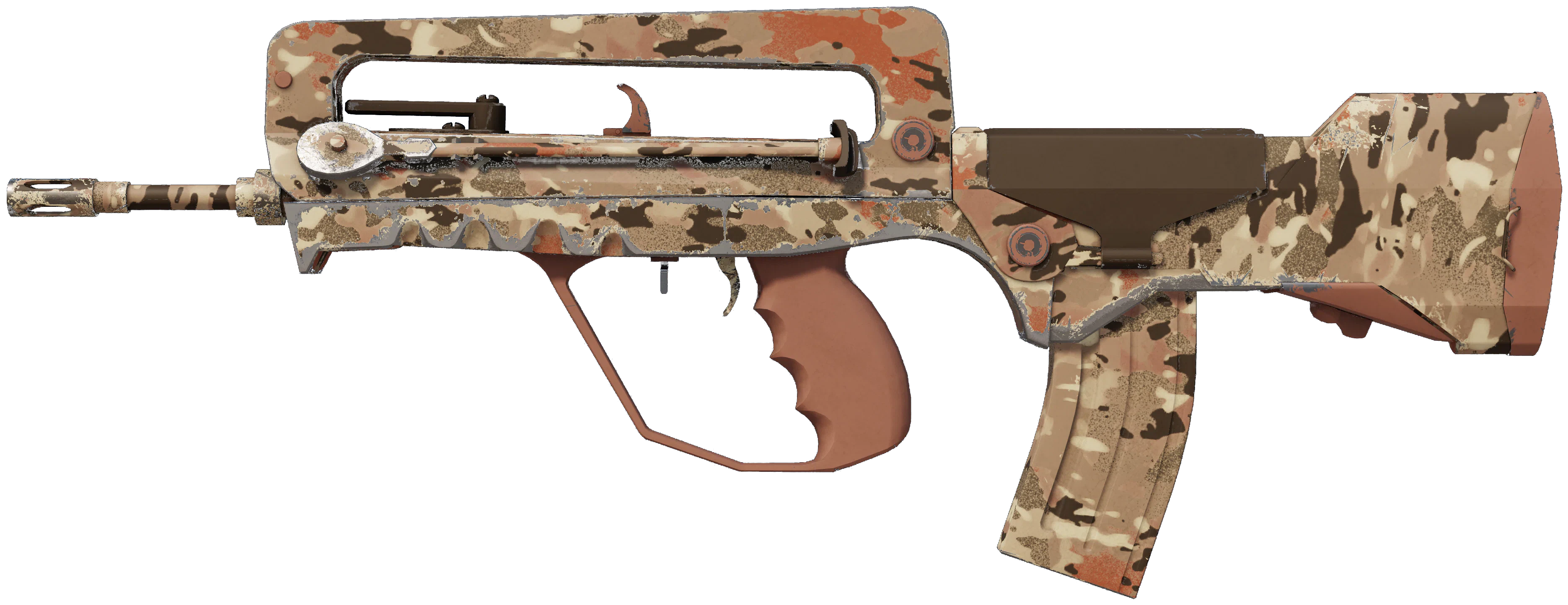 FAMAS | CaliCamo representative Minimal Wear wear preview