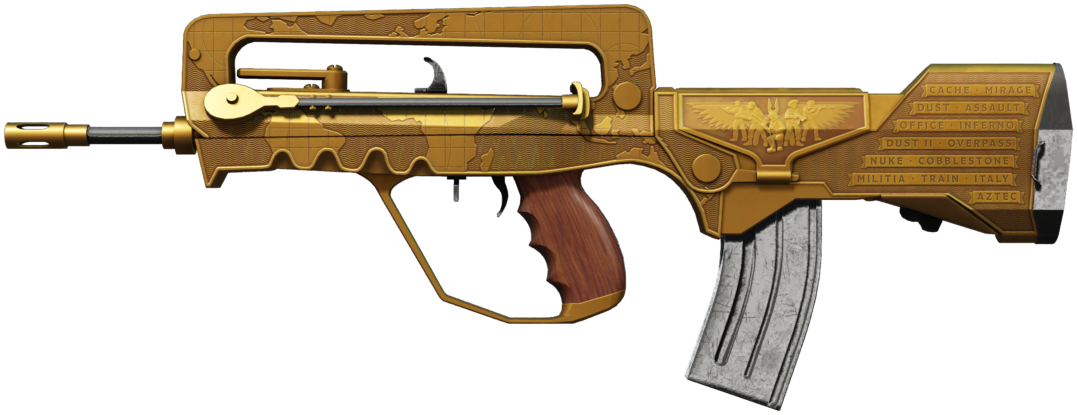 FAMAS | Commemoration representative Minimal Wear wear preview