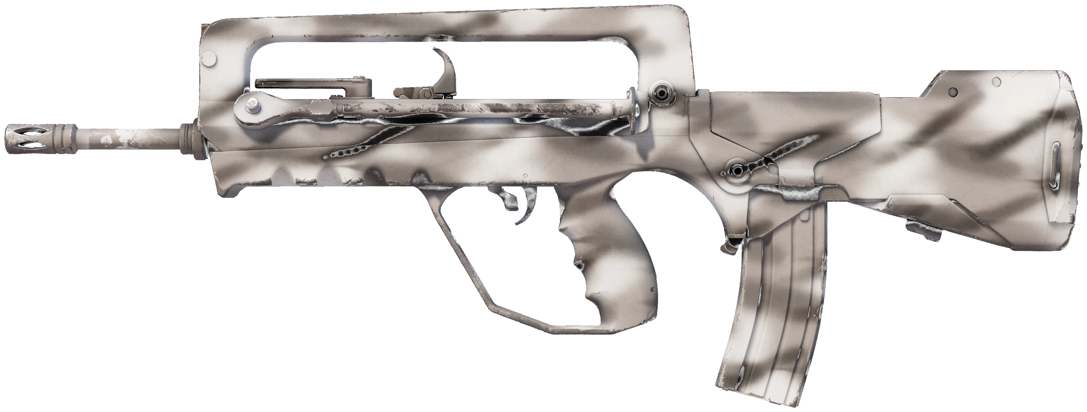 FAMAS | Contrast Spray representative Minimal Wear wear preview
