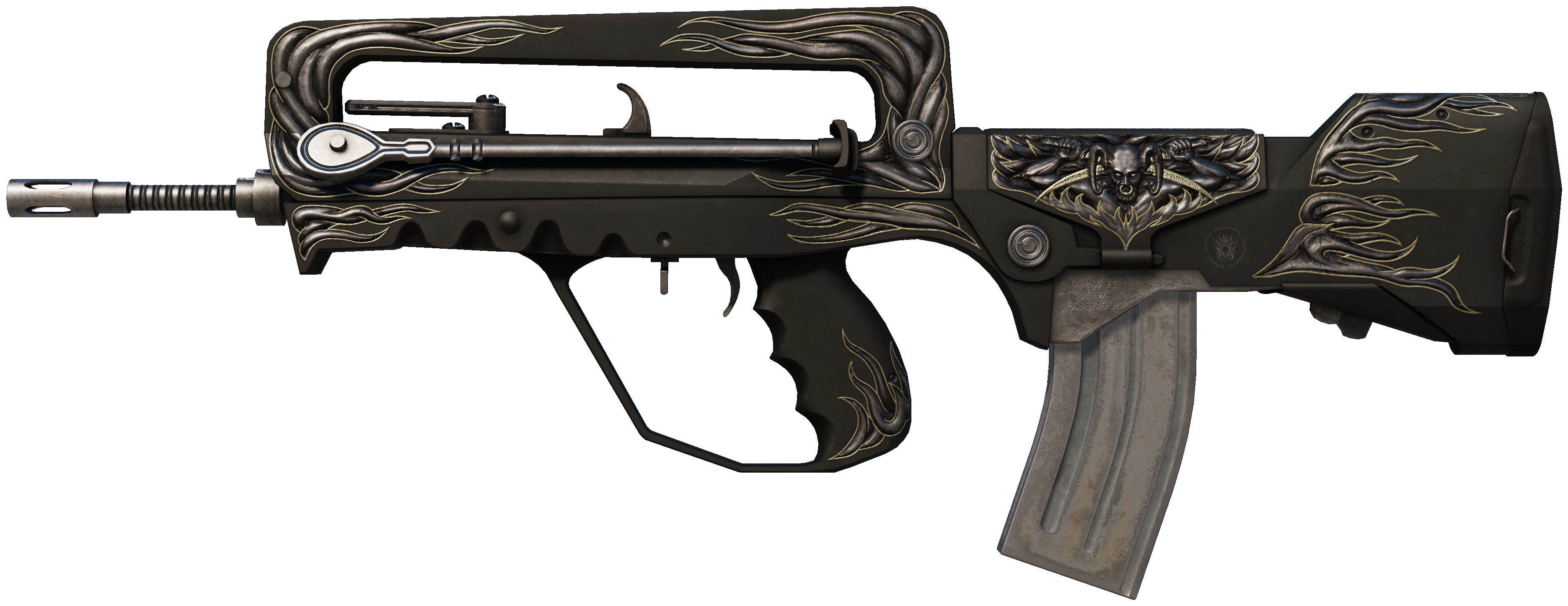 FAMAS | Djinn representative Minimal Wear wear preview