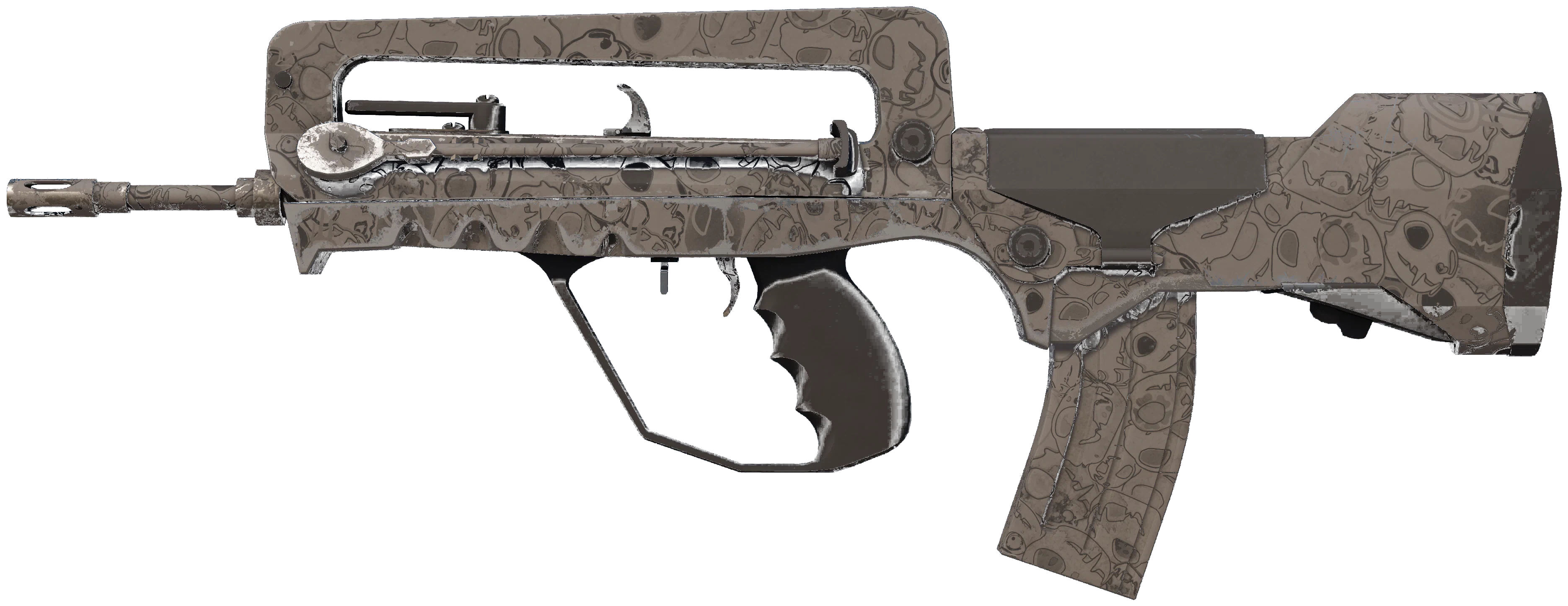 FAMAS | Doomkitty representative Minimal Wear wear preview