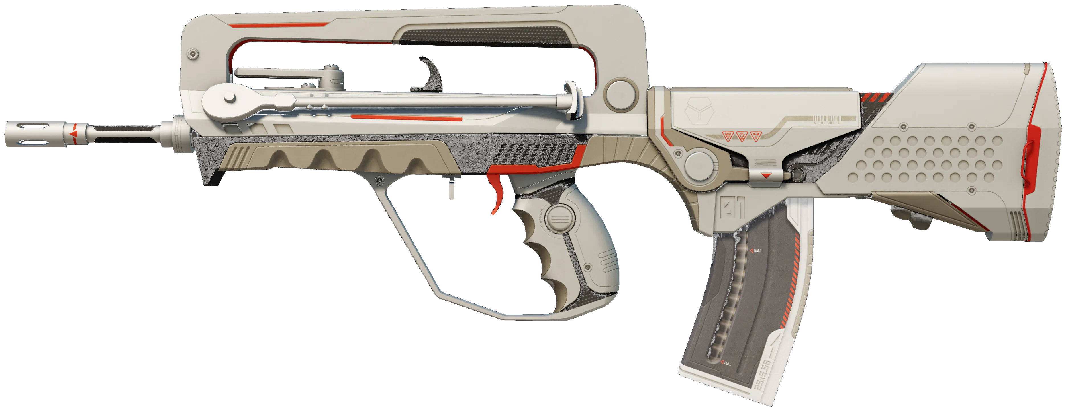FAMAS | Mecha Industries CS2 skin — open high-resolution image