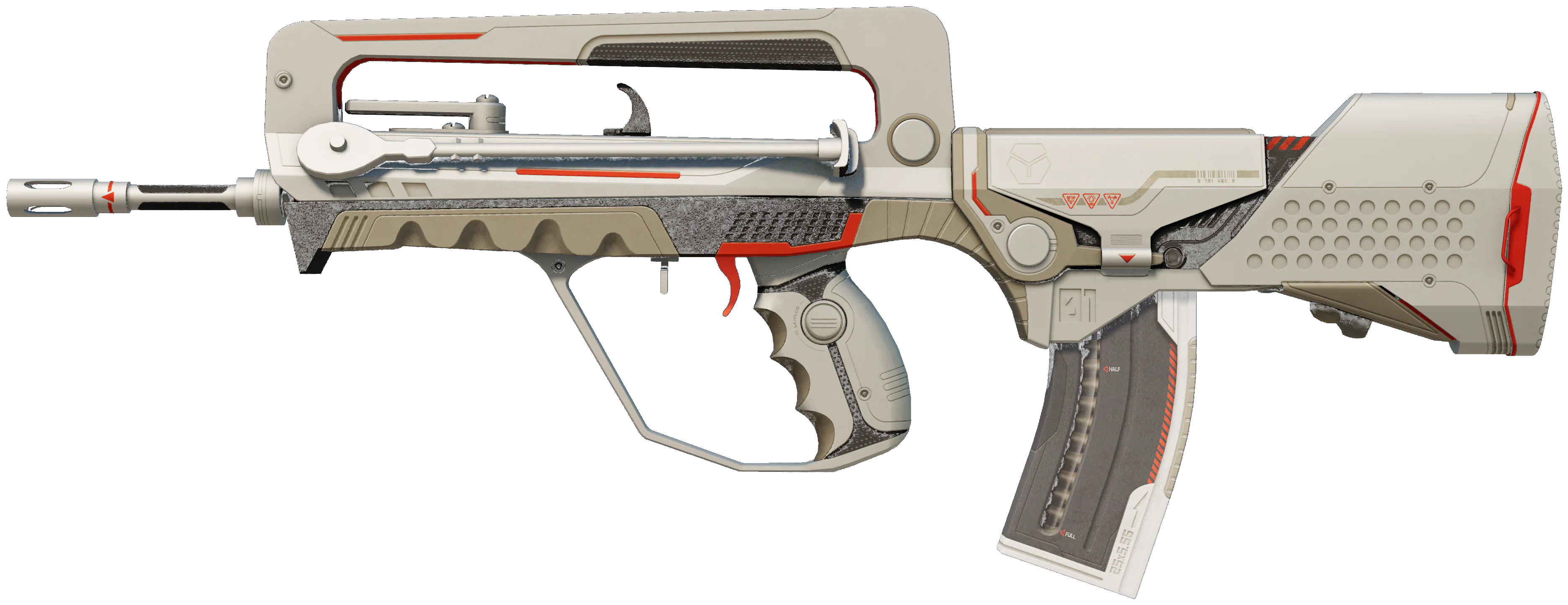 FAMAS | Mecha Industries representative Minimal Wear wear preview