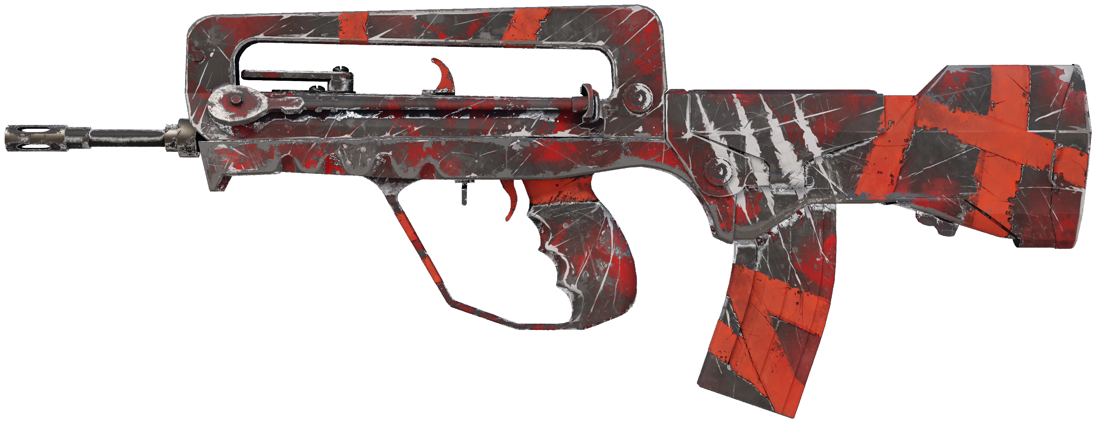 FAMAS | Survivor Z representative Minimal Wear wear preview