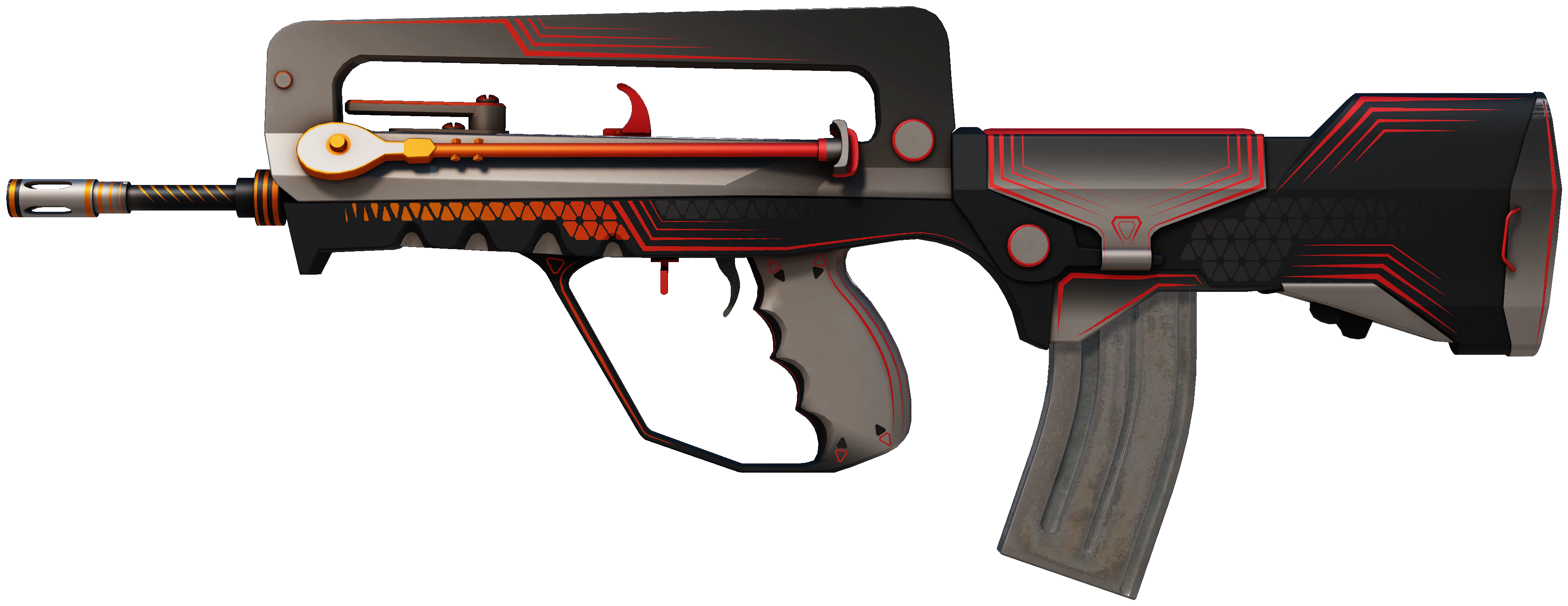 FAMAS | Valence CS2 skin — open high-resolution image