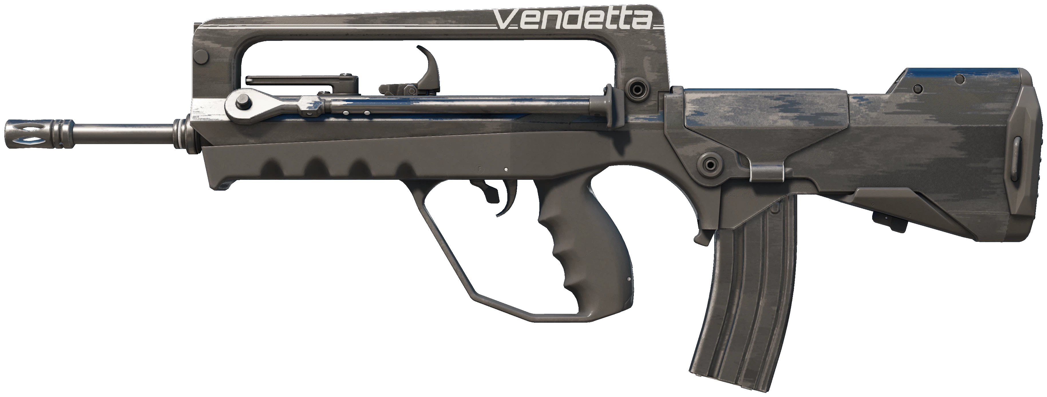 FAMAS | Vendetta CS2 skin — open high-resolution image