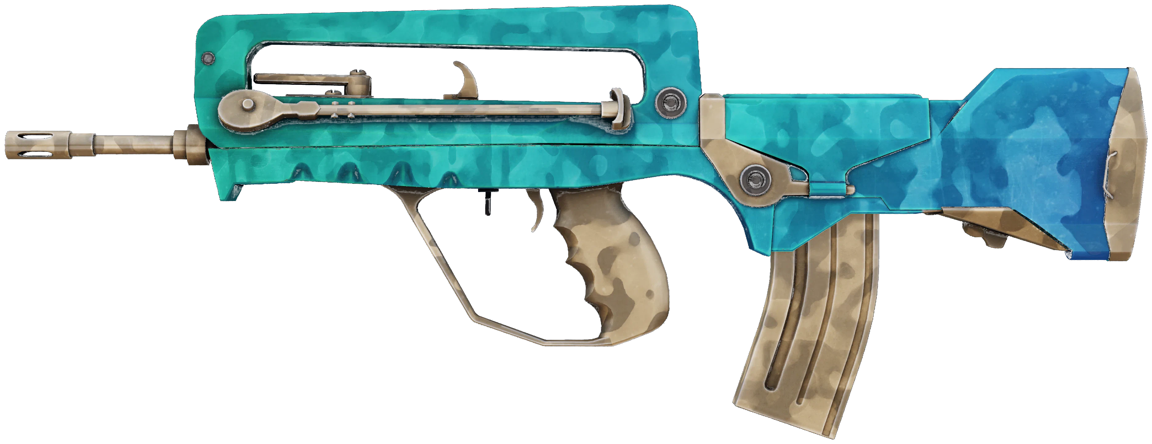 FAMAS | Waters of Nephthys CS2 skin — open high-resolution image