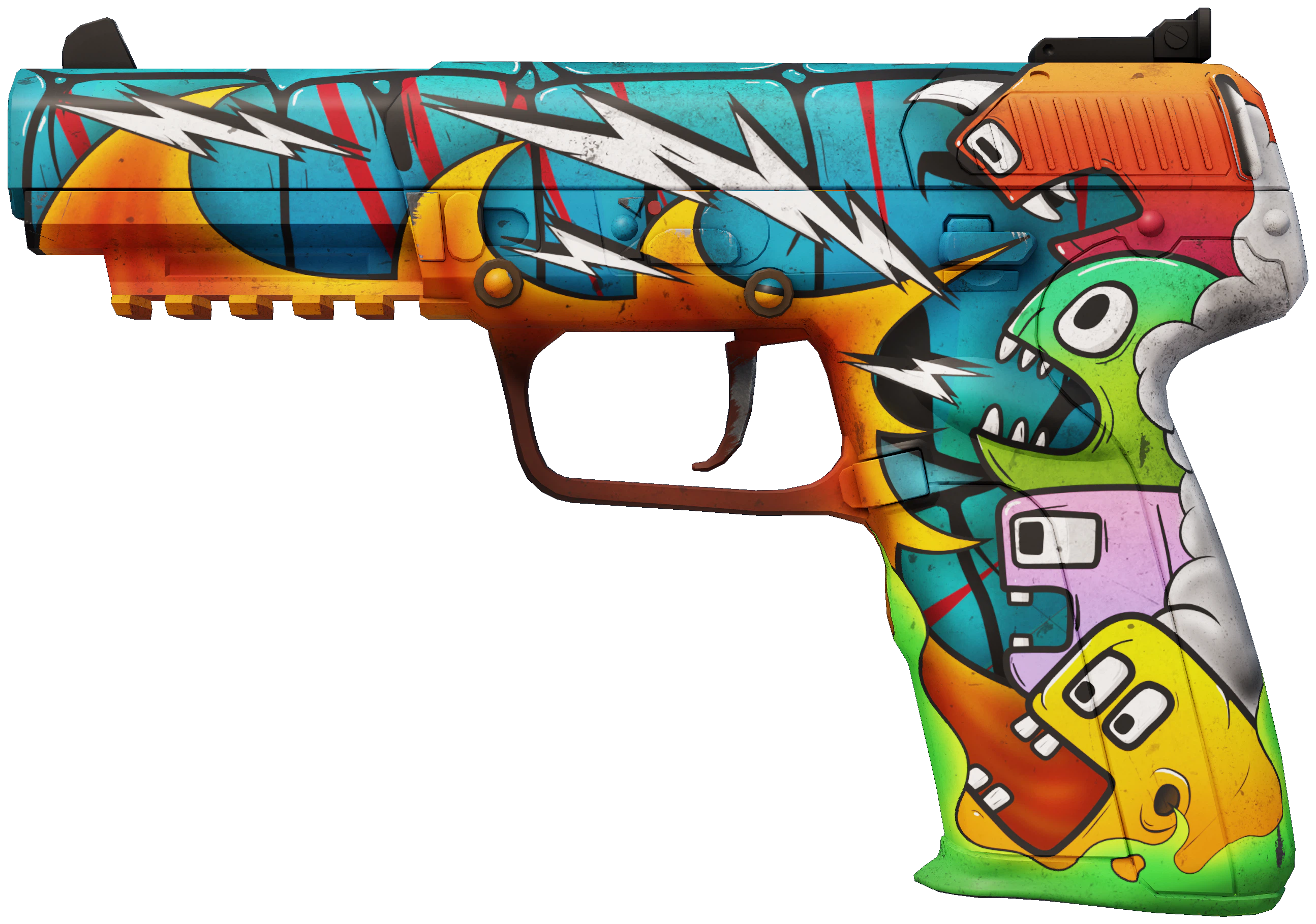 Five-SeveN | Angry Mob CS2 skin — open high-resolution image