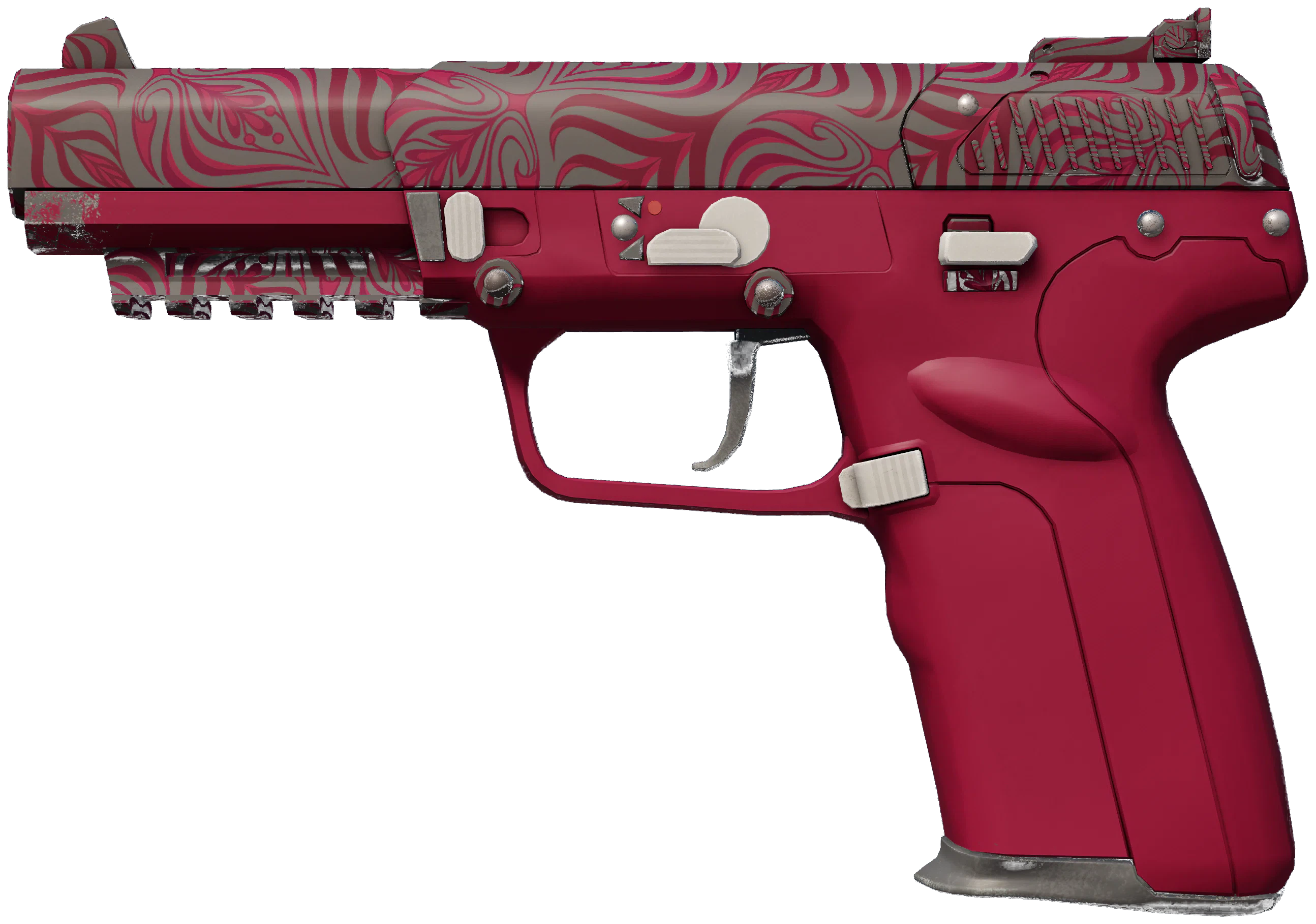 Five-SeveN | Crimson Blossom CS2 skin — open high-resolution image