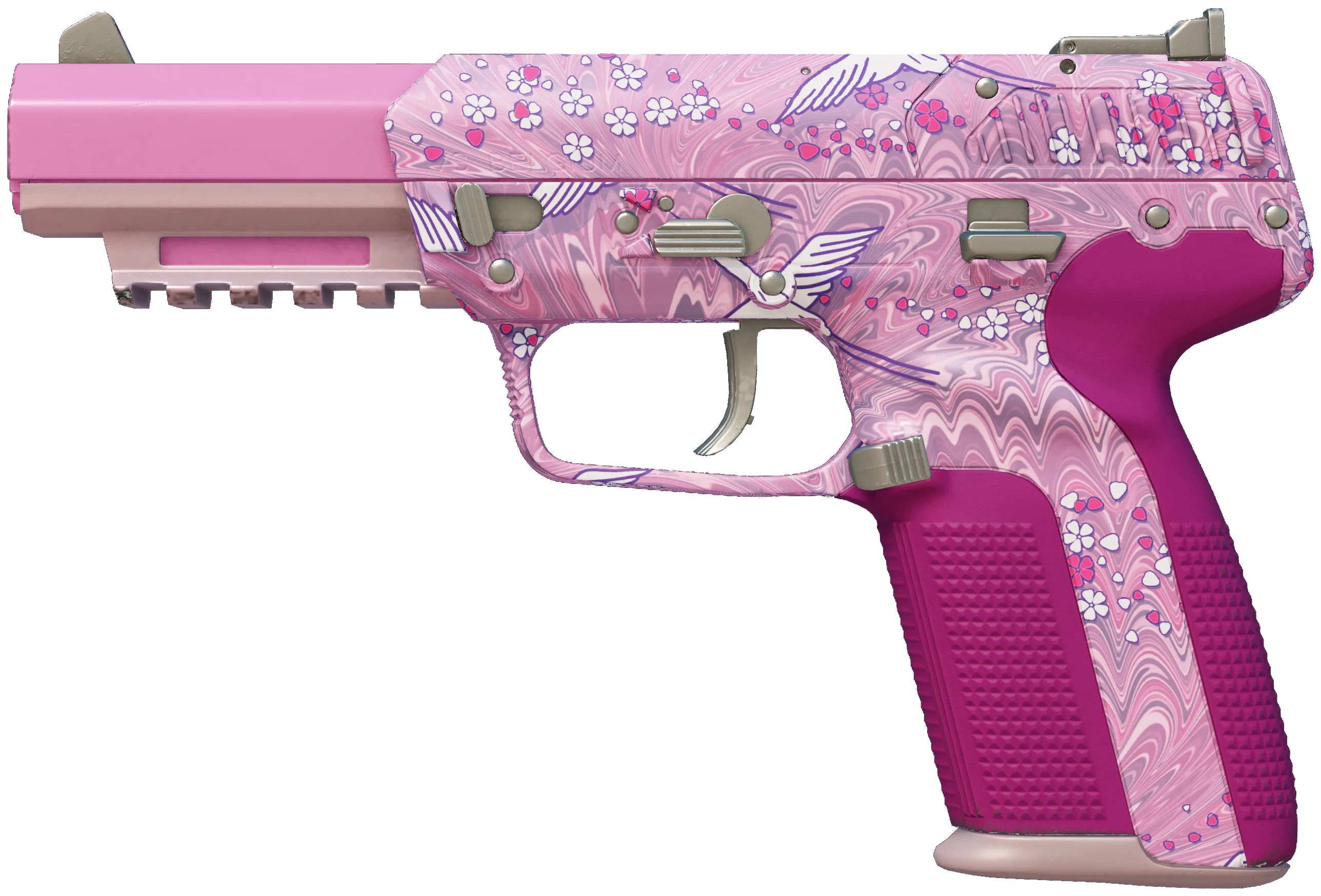 Five-SeveN | Fraise Crane CS2 skin — open high-resolution image