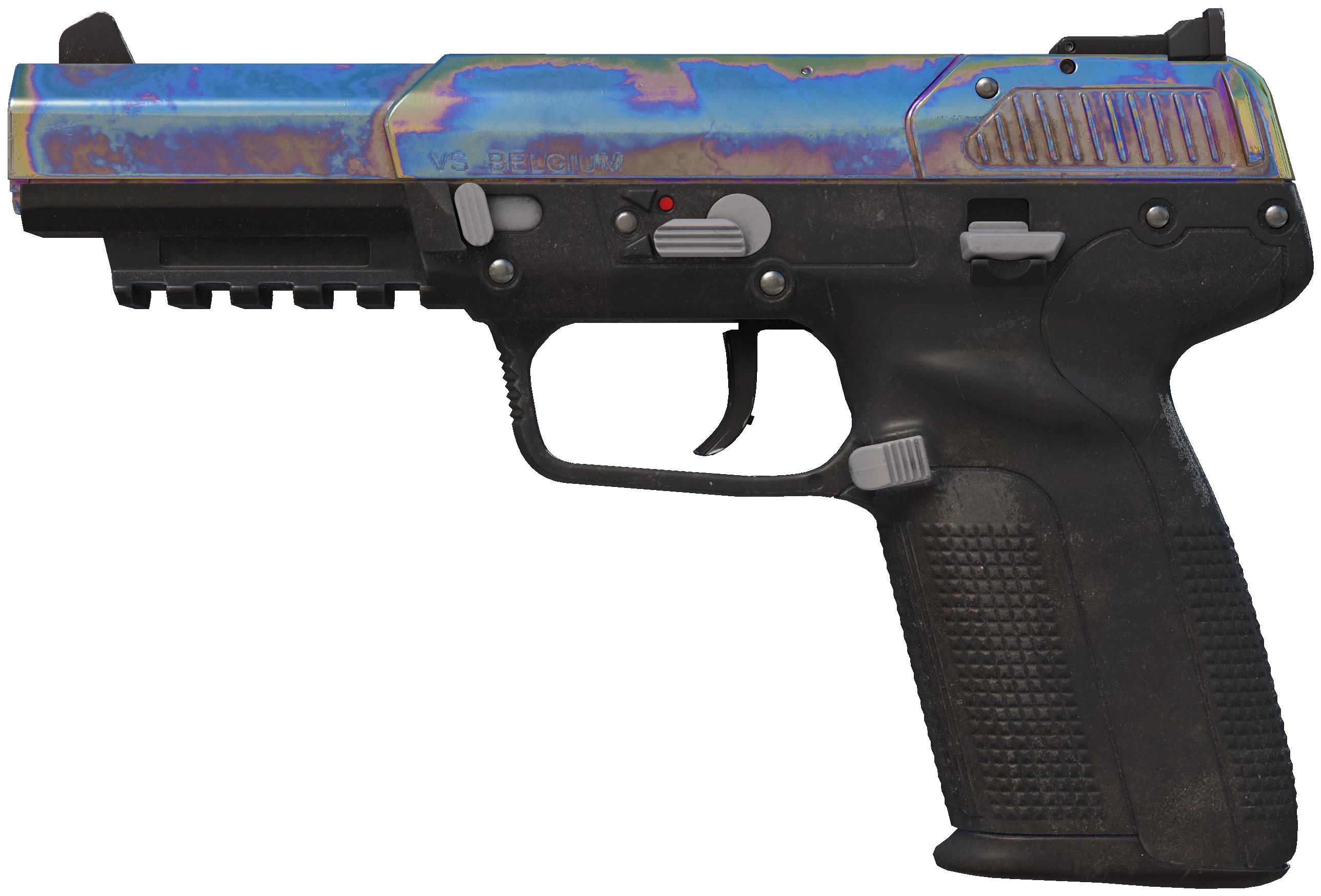 Five-SeveN | Heat Treated CS2 skin — open high-resolution image