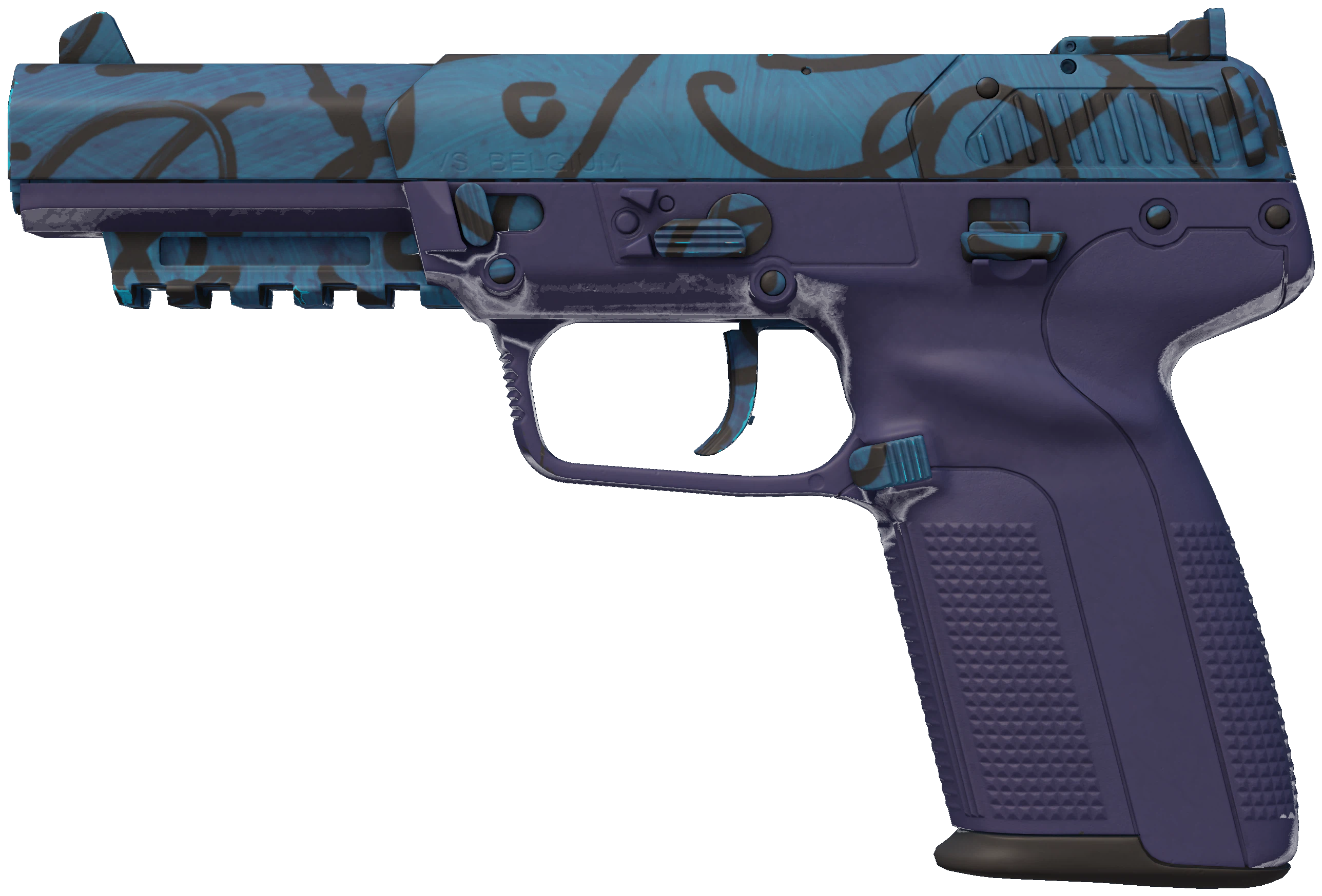 Five-SeveN | Midnight Paintover CS2 skin — open high-resolution image